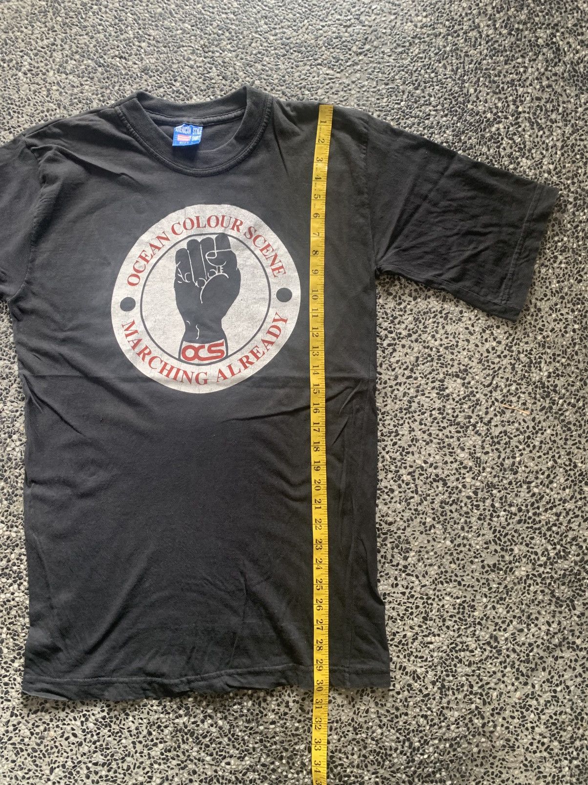 Band Tees × Vintage Vintage Ocean Colour Scene Tour Rock Band T shirt (Resize) Size US M / EU 48-50 / 2 - 9 Thumbnail