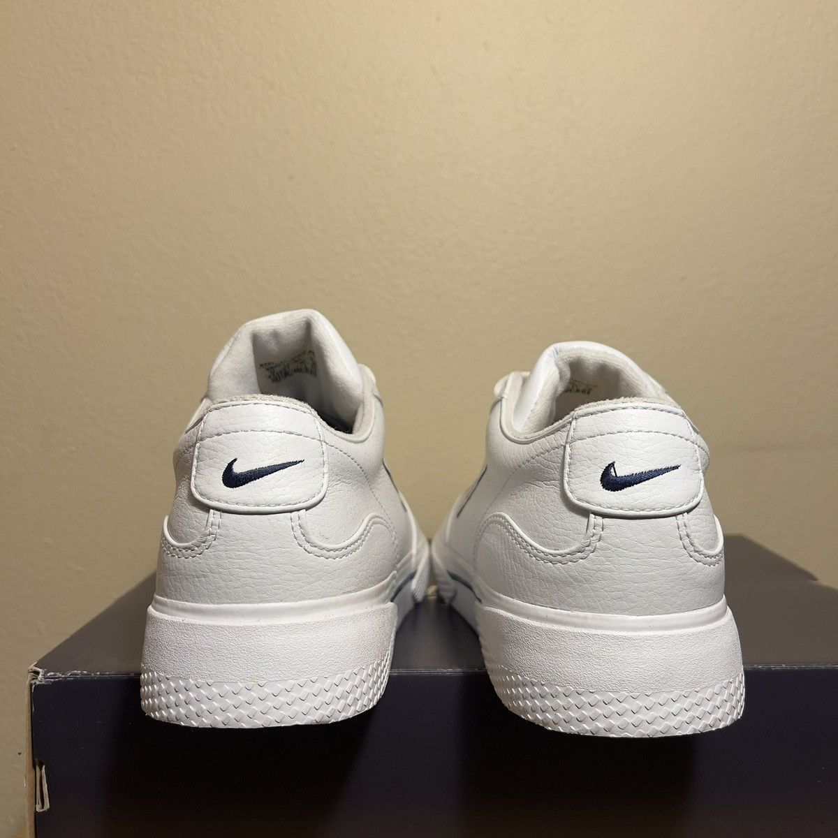 Nike Vintage Nike Court Leather Sneakers Size US 12 / EU 45 - 5 Thumbnail