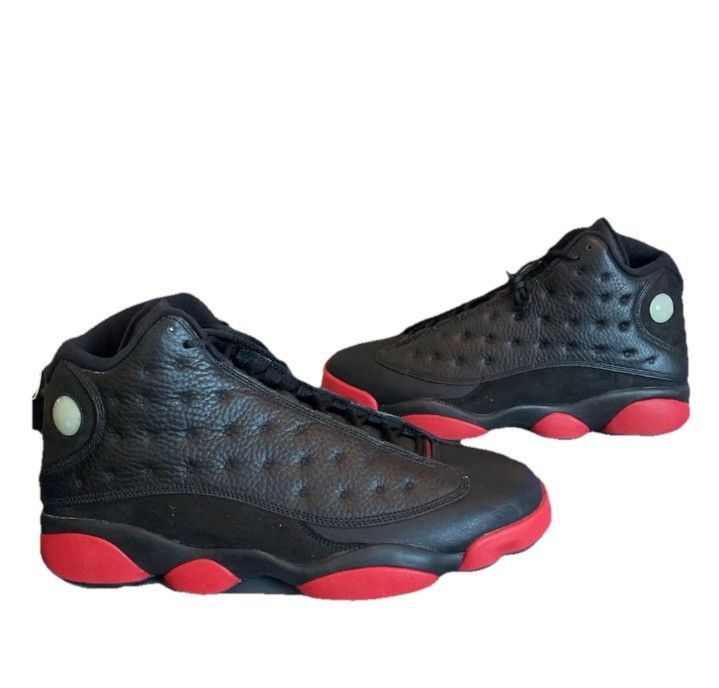 Nike NIKE AIR JORDAN 13 RETRO BLACK RED-BLACK "DIRTY BRED" SZ 12 Size US 12 / EU 45 - 1 Thumbnail