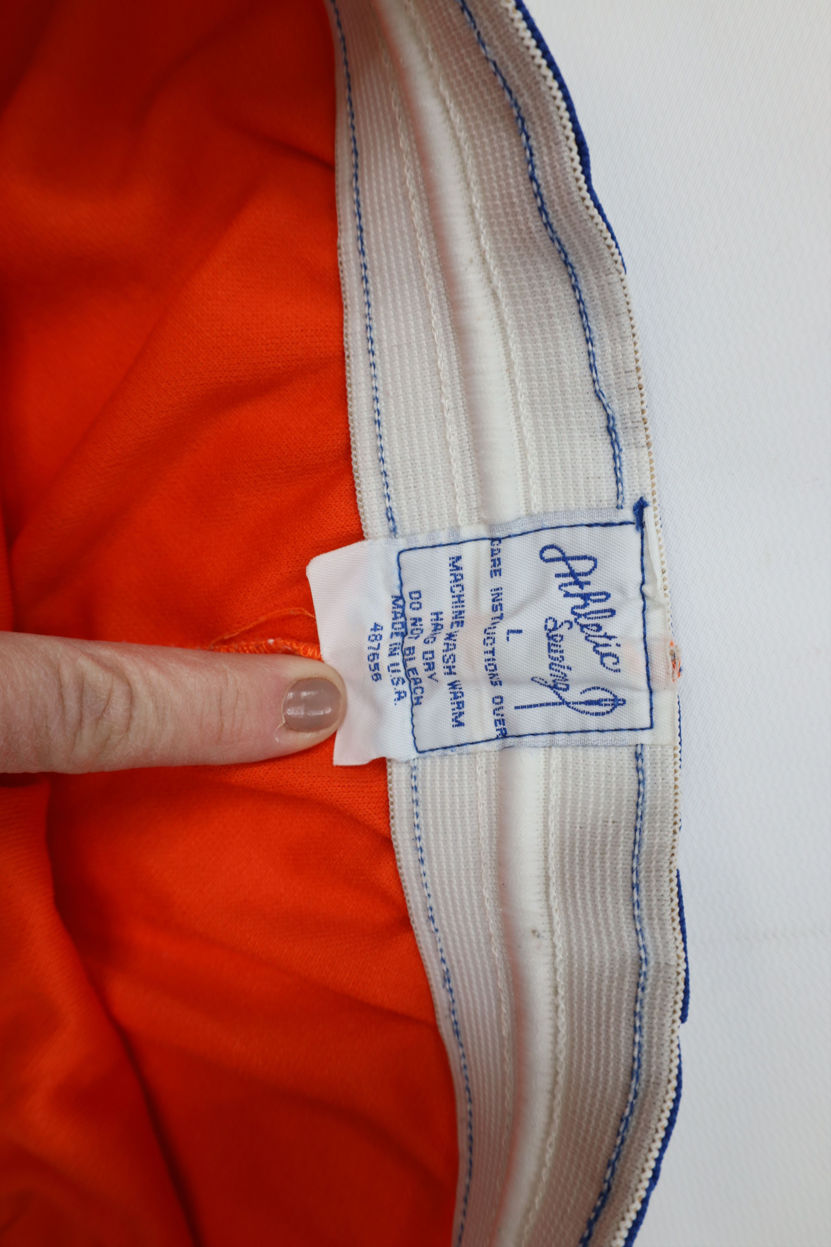 Vintage Vintage 70s Streetwear Knit Above Knee Basketball Shorts USA Size US 34 / EU 50 - 7 Thumbnail