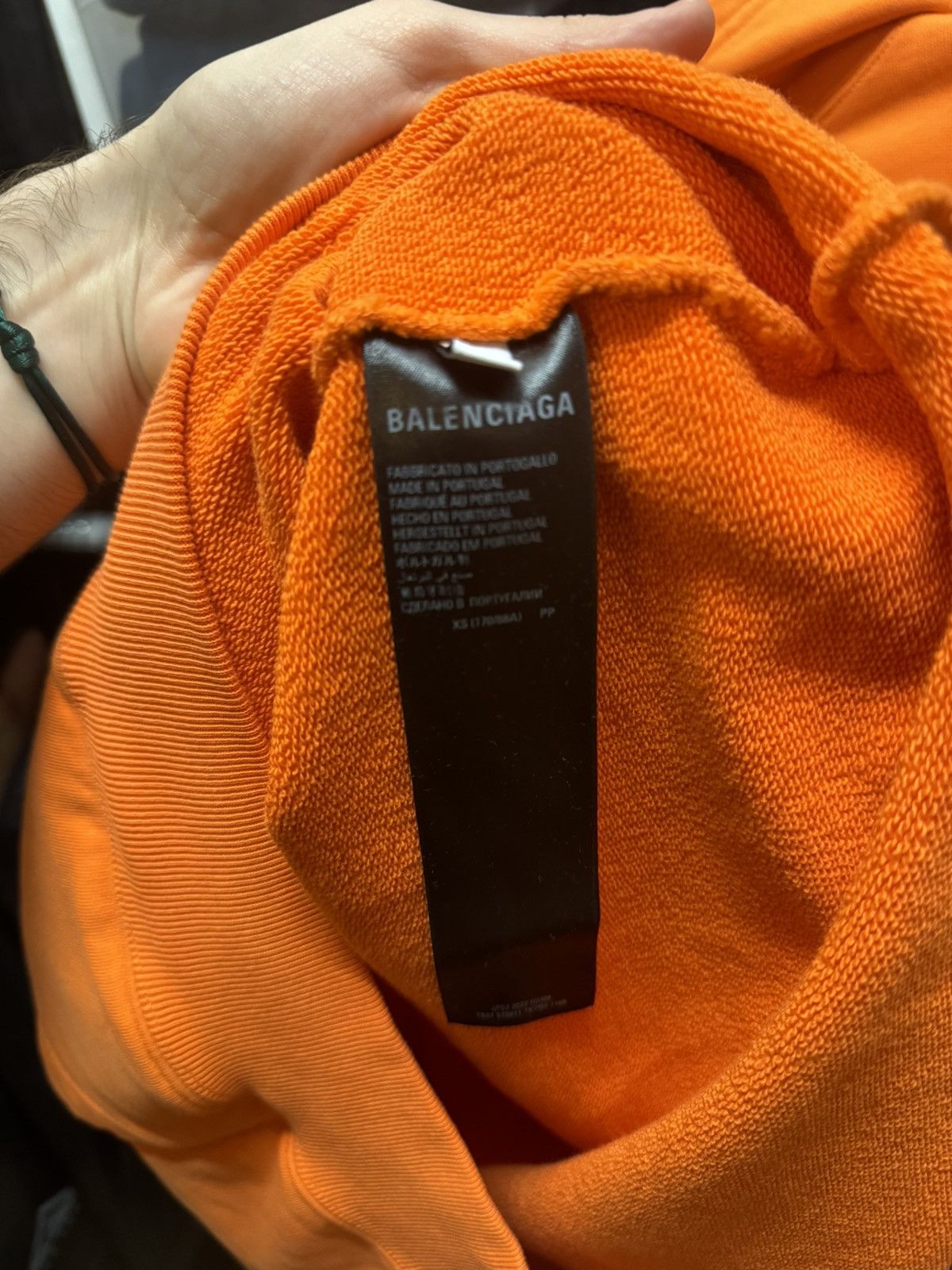 Balenciaga Oversized Orange hoodie Size US XS / EU 42 / 0 - 4 Thumbnail