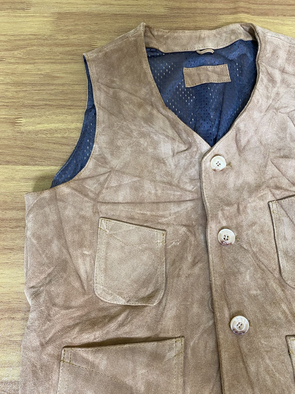 Genuine Leather Genuine Leather cow nappa vest Size US M / EU 48-50 / 2 - 3 Thumbnail