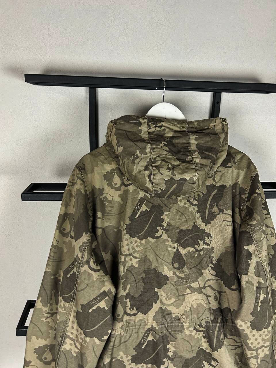 Vintage Camo Military Hooded Jacket Multi Pocket Army Tactical Y2K Size US M / EU 48-50 / 2 - 8 Thumbnail
