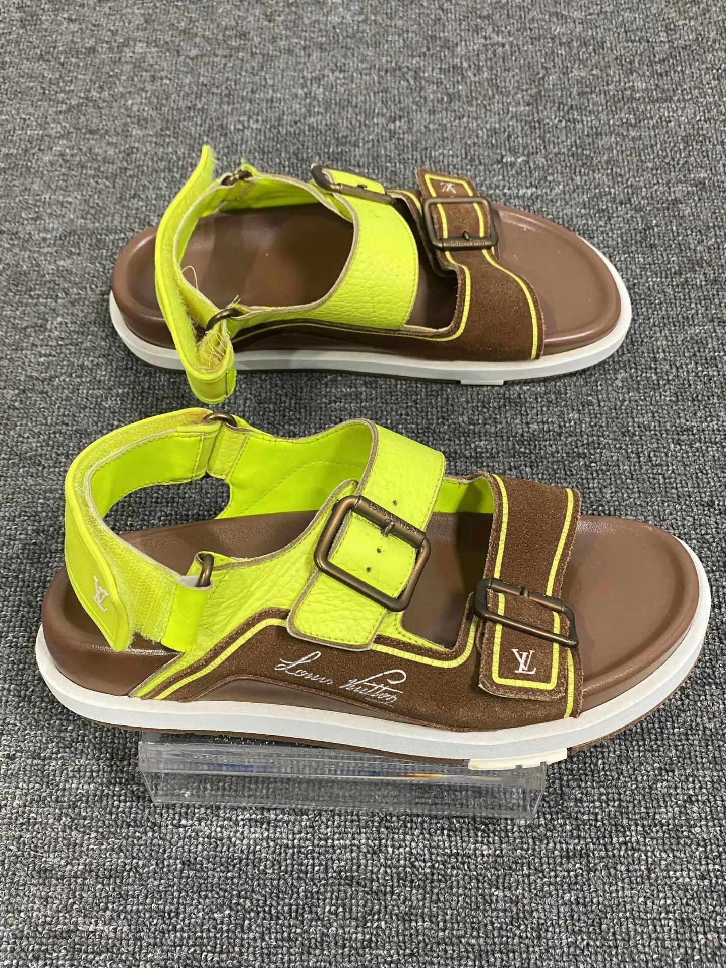 Louis Vuitton LV Tan Brown Trainer Slipper Size 41 Size US 8 / EU 41 - 3 Thumbnail