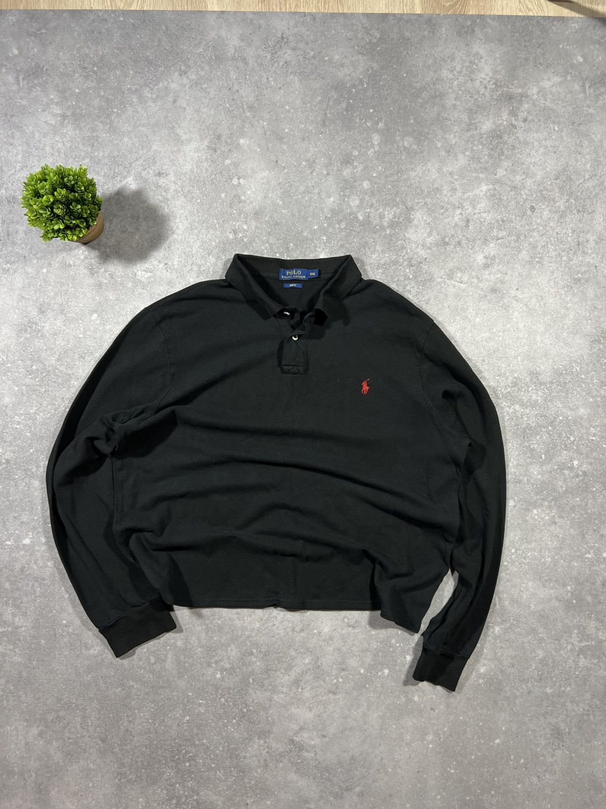 Polo Ralph Lauren Ralph Lauren Boxy Fit Baggy Polo Longsleeve Shirt Y2k 90s Size US M / EU 48-50 / 2 - 2 Thumbnail
