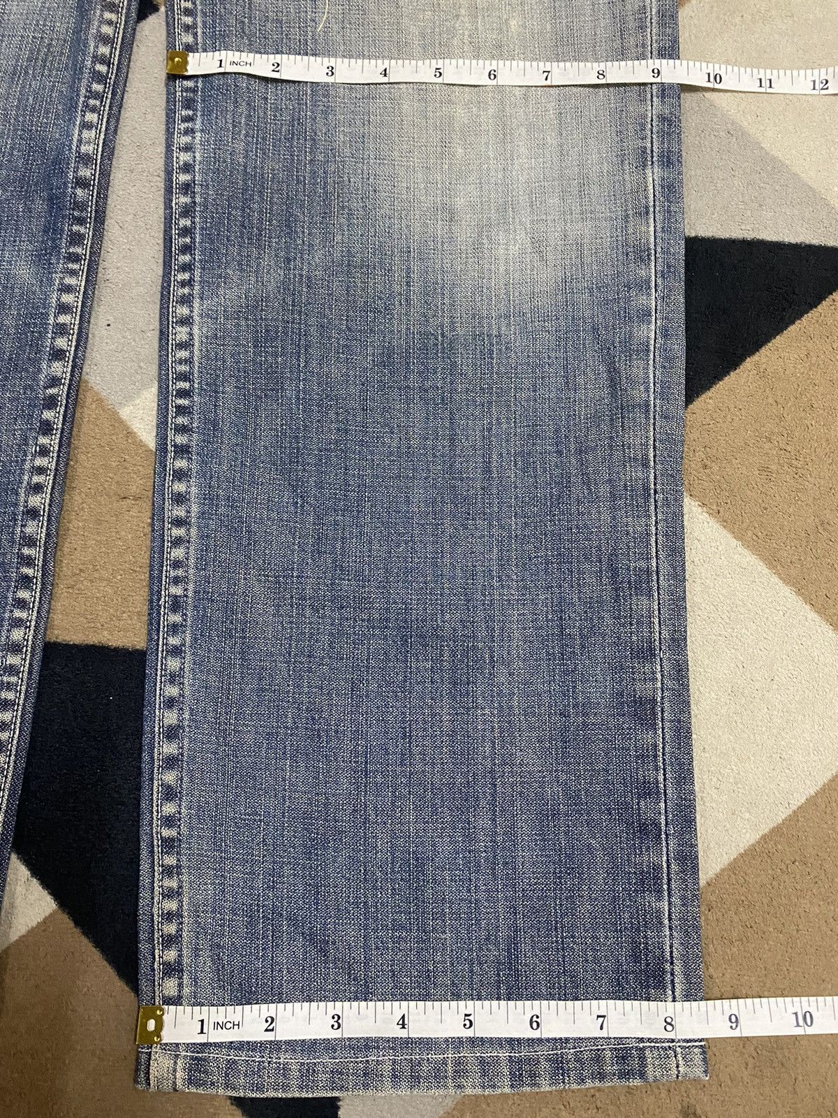 Levi's Vintage Levis 502 90s Distressed Loose Jeans Size US 31 - 16 Thumbnail