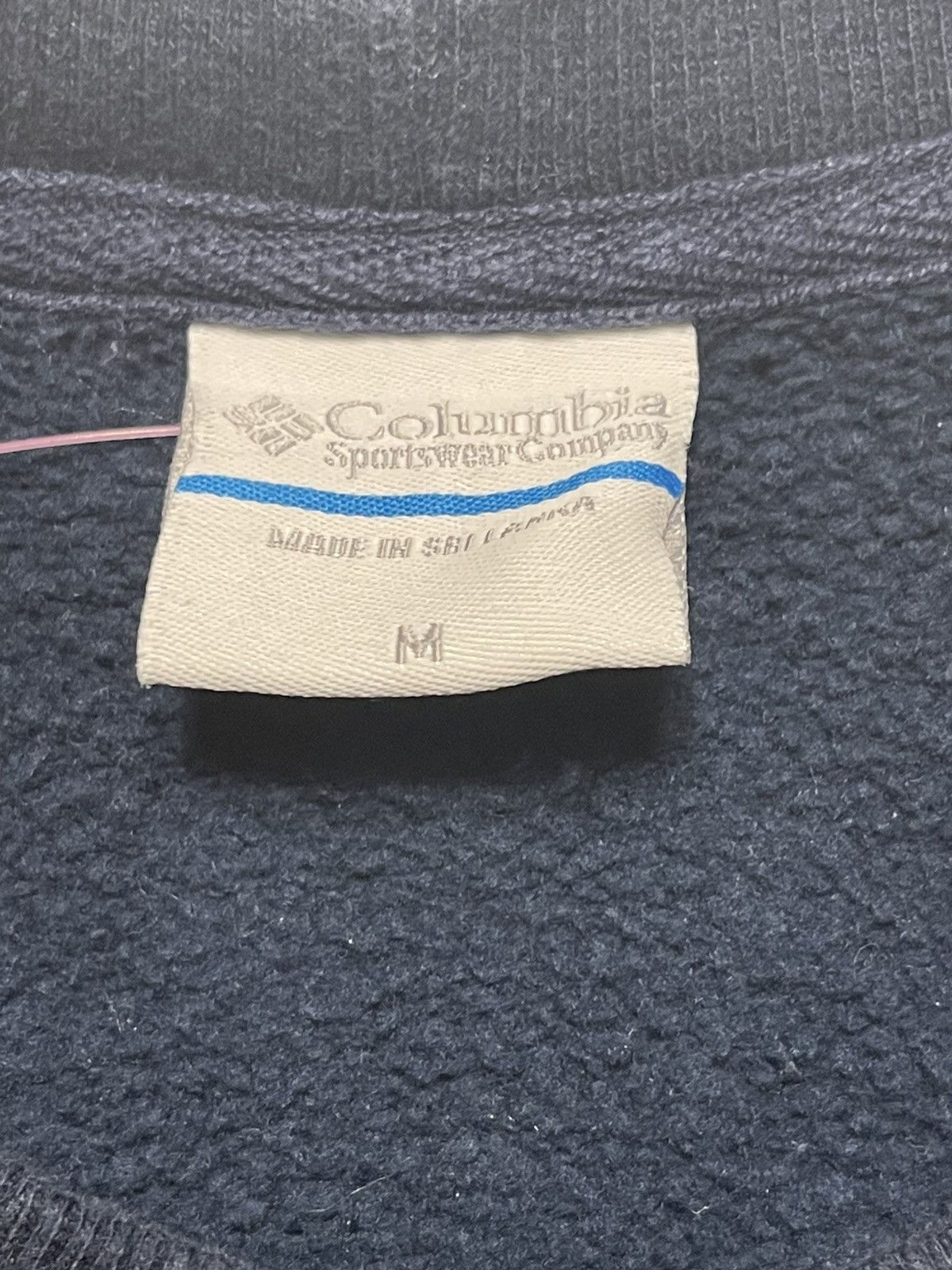 Columbia Columbia Men’s Medium Navy Blue Logo Crewneck Sweatshirt Size US M / EU 48-50 / 2 - 7 Thumbnail