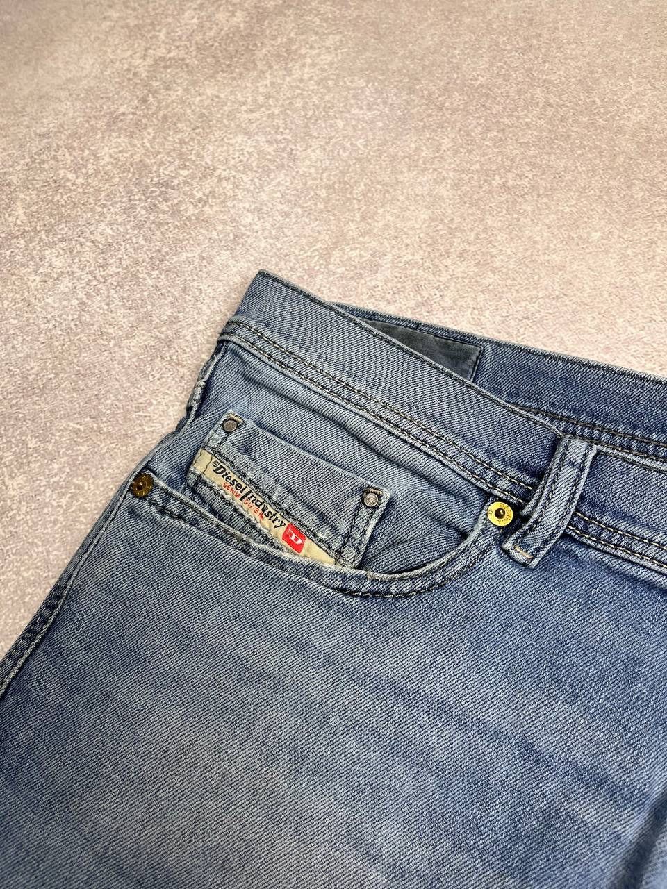 Diesel Vintage Diesel Big Logo Distressed Japanese Denim Pants Y2K Size US 34 / EU 50 - 8 Thumbnail