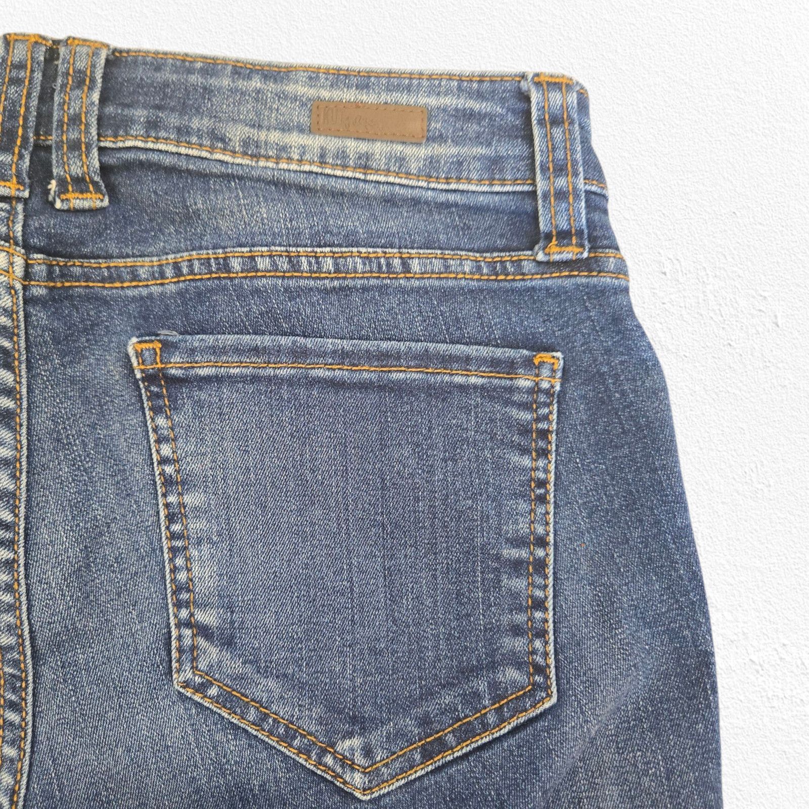 Other Dark Wash Skinny Mid Rise Ankle Slim Jeans Size 4S Size 27" / US 4 / IT 40 - 8 Thumbnail