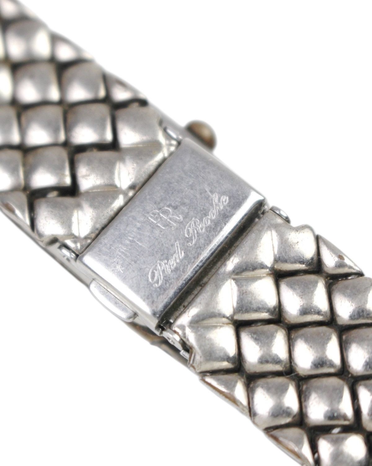 Hysteric Glamour 2000S PIED ROCHE SILVER ARMOR QUILTED BRACELET WATCH Size ONE SIZE - 7 Thumbnail