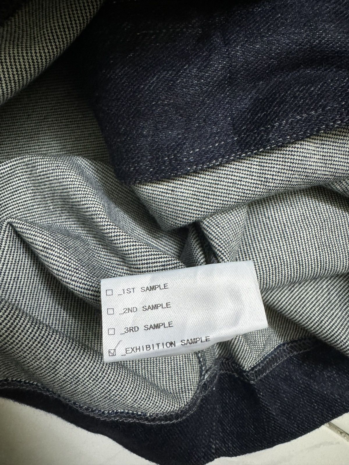 Japanese Brand × Julius julius_7 2010 goth ik; denim overshirt jacket sample Size US M / EU 48-50 / 2 - 7 Thumbnail