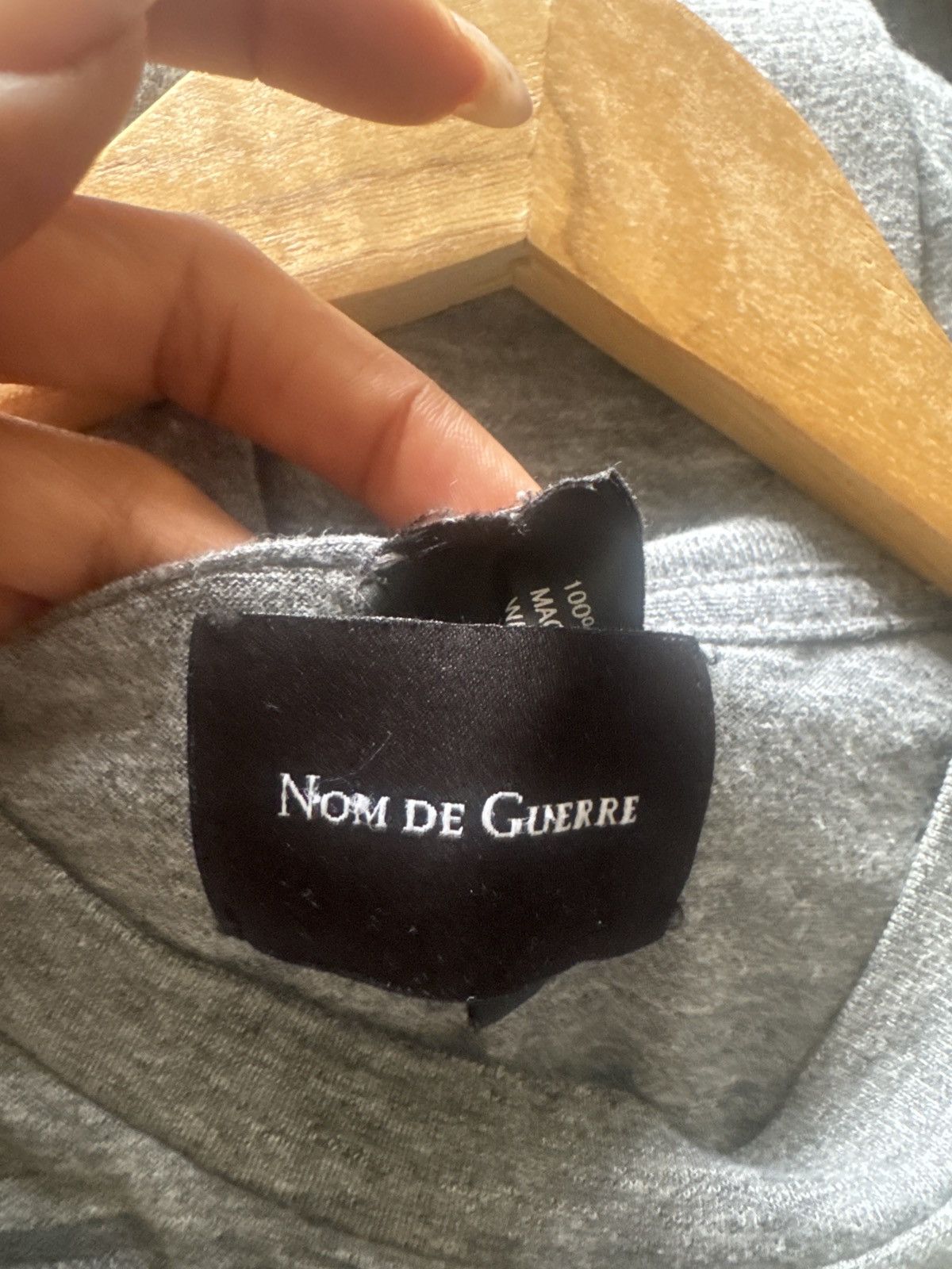 Nom De Guerre Nom De Guerre tee Size US XL / EU 56 / 4 - 5 Thumbnail