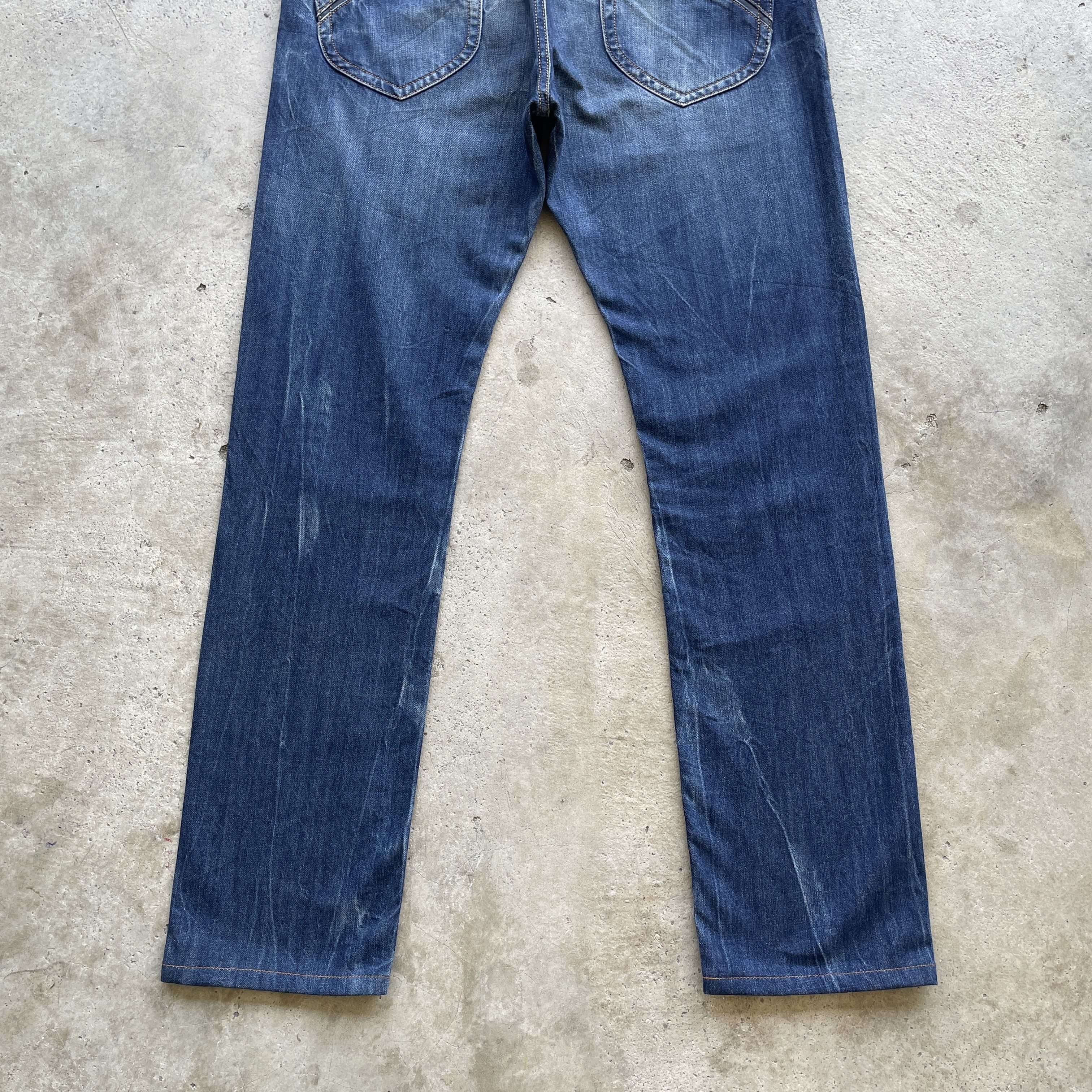 Diesel Vintage Diesel Industry Denim Faded Distressed Jeans Pants Size US 35 - 12 Thumbnail