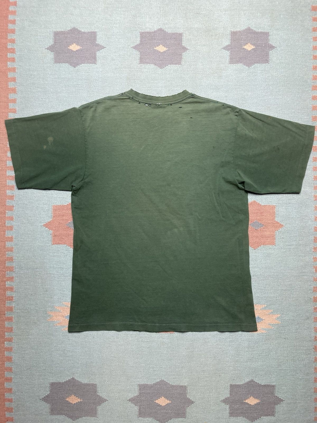 Vintage graphic t shirt Michigan state Spartans MSU distress fade XL Size US XL / EU 56 / 4 - 2 Thumbnail