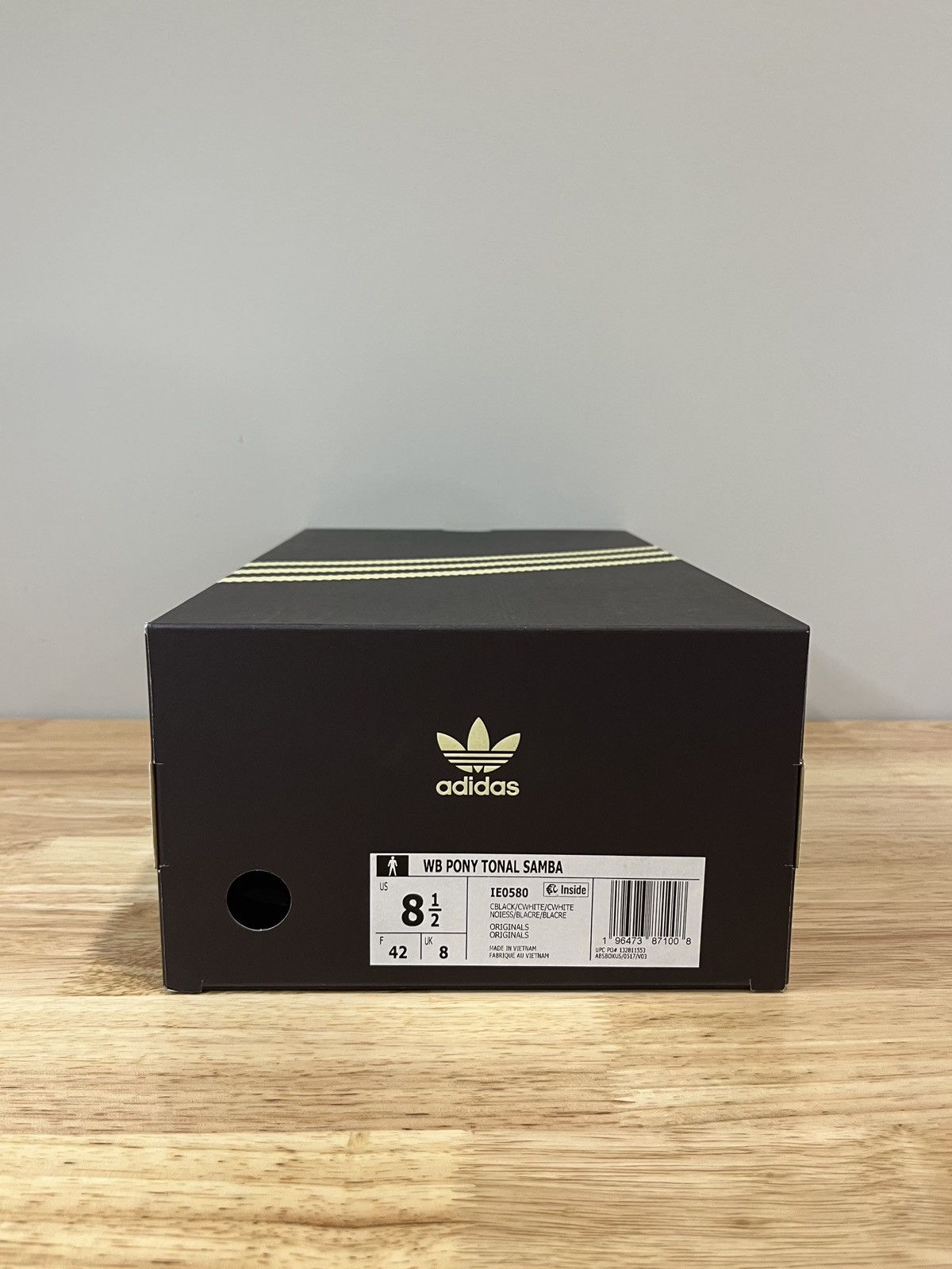Adidas × Wales Bonner adidas x Wales Bonner Samba Pony Black Cream White Gum Size US 8.5 / EU 41-42 - 8 Thumbnail