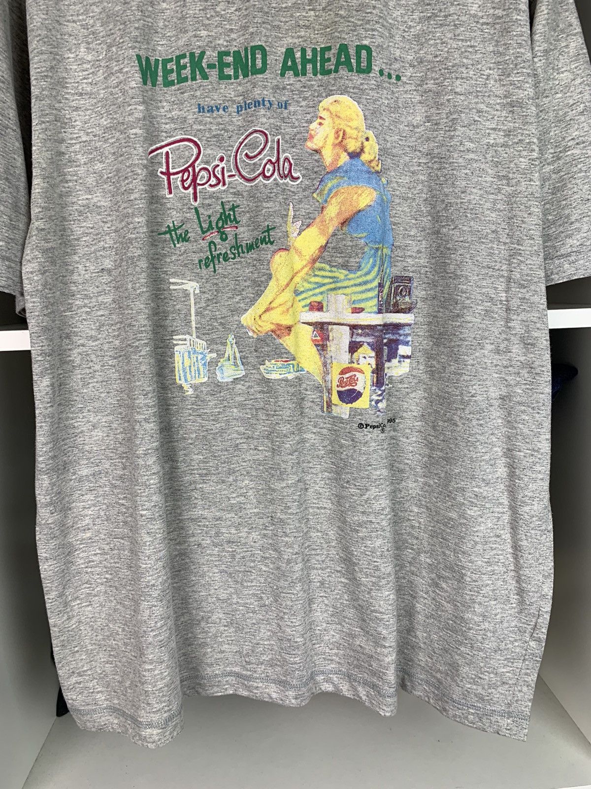 Other Vintage 1995 Pepsi Cola T-shirt Size US L / EU 52-54 / 3 - 16 Thumbnail