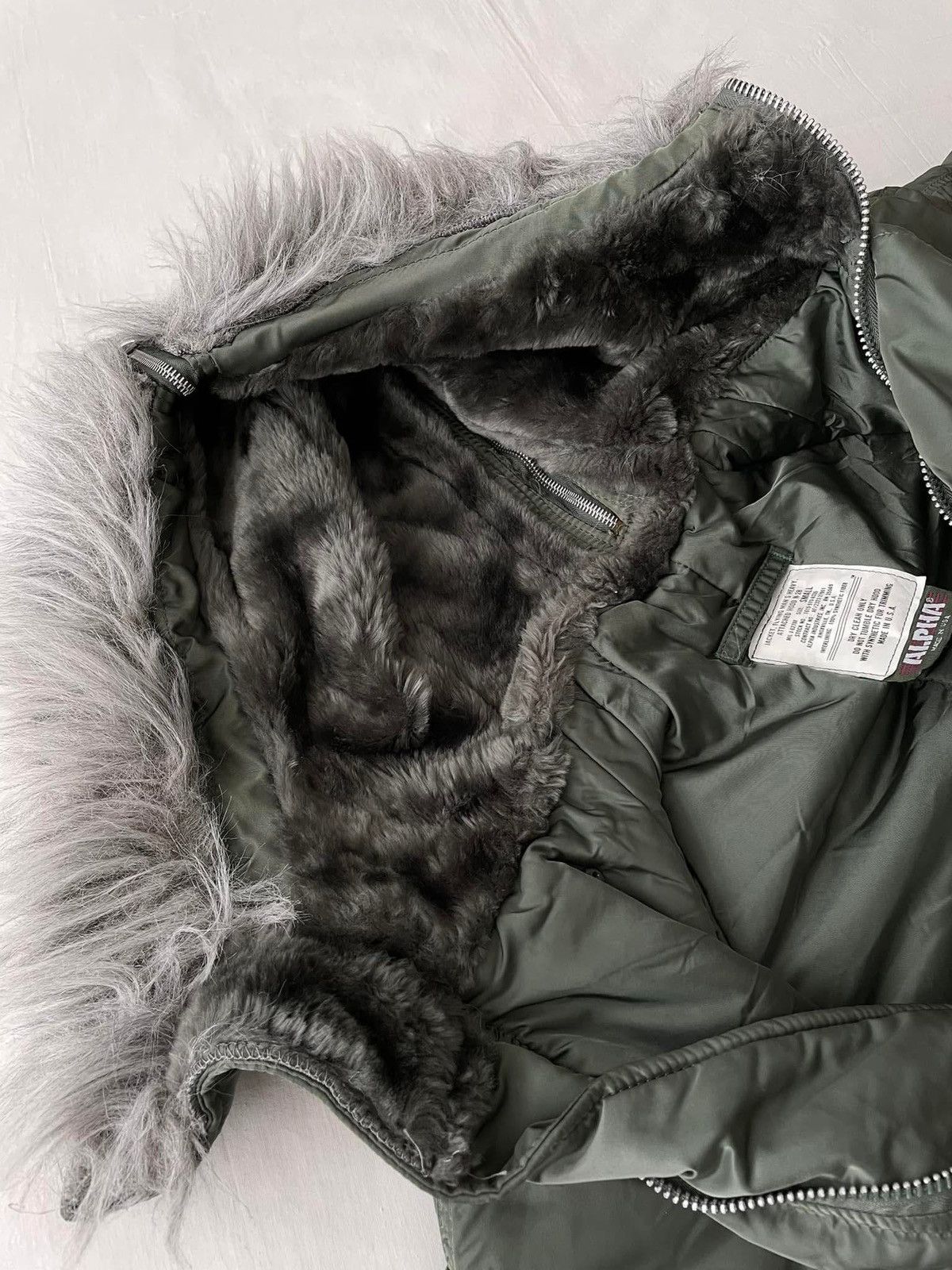 Alpha Industries Vintage Alpha N-2B MIL-J-6278F Bomber Jacket USAF Size US S / EU 44-46 / 1 - 13 Thumbnail