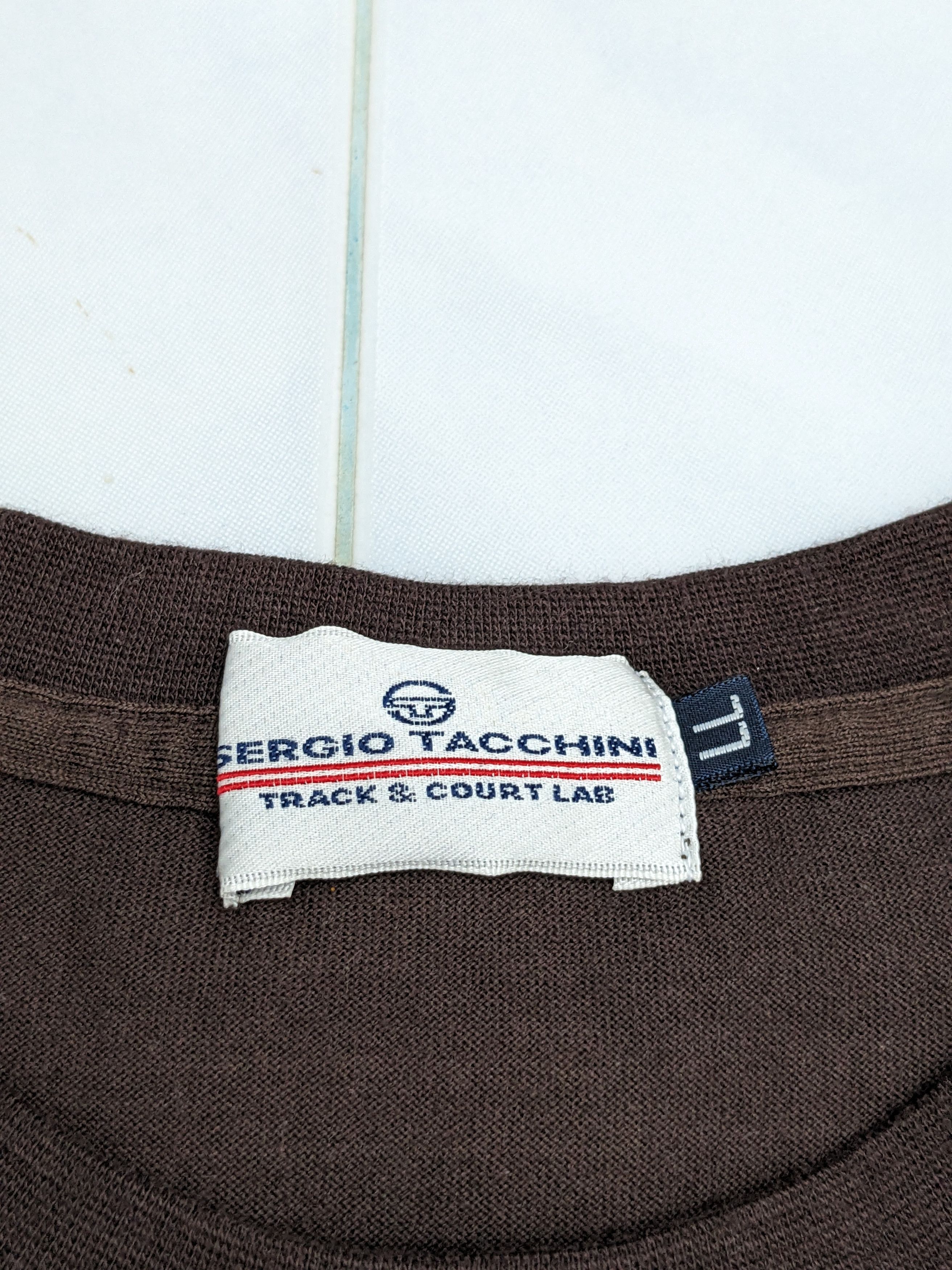 Sergio Tacchini SERGIO TACCHINI 6 LOGO FLAG TSHIRT Size US L / EU 52-54 / 3 - 8 Thumbnail