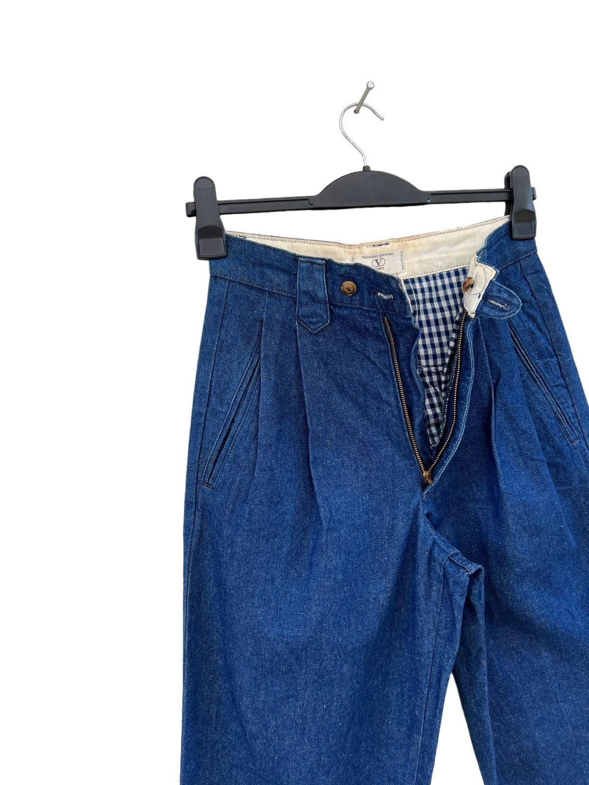 Valentino VALENTINO GARAVANI JEANS Air- Navy Baggy Denim Trouser Size US 28 / EU 44 - 8 Thumbnail
