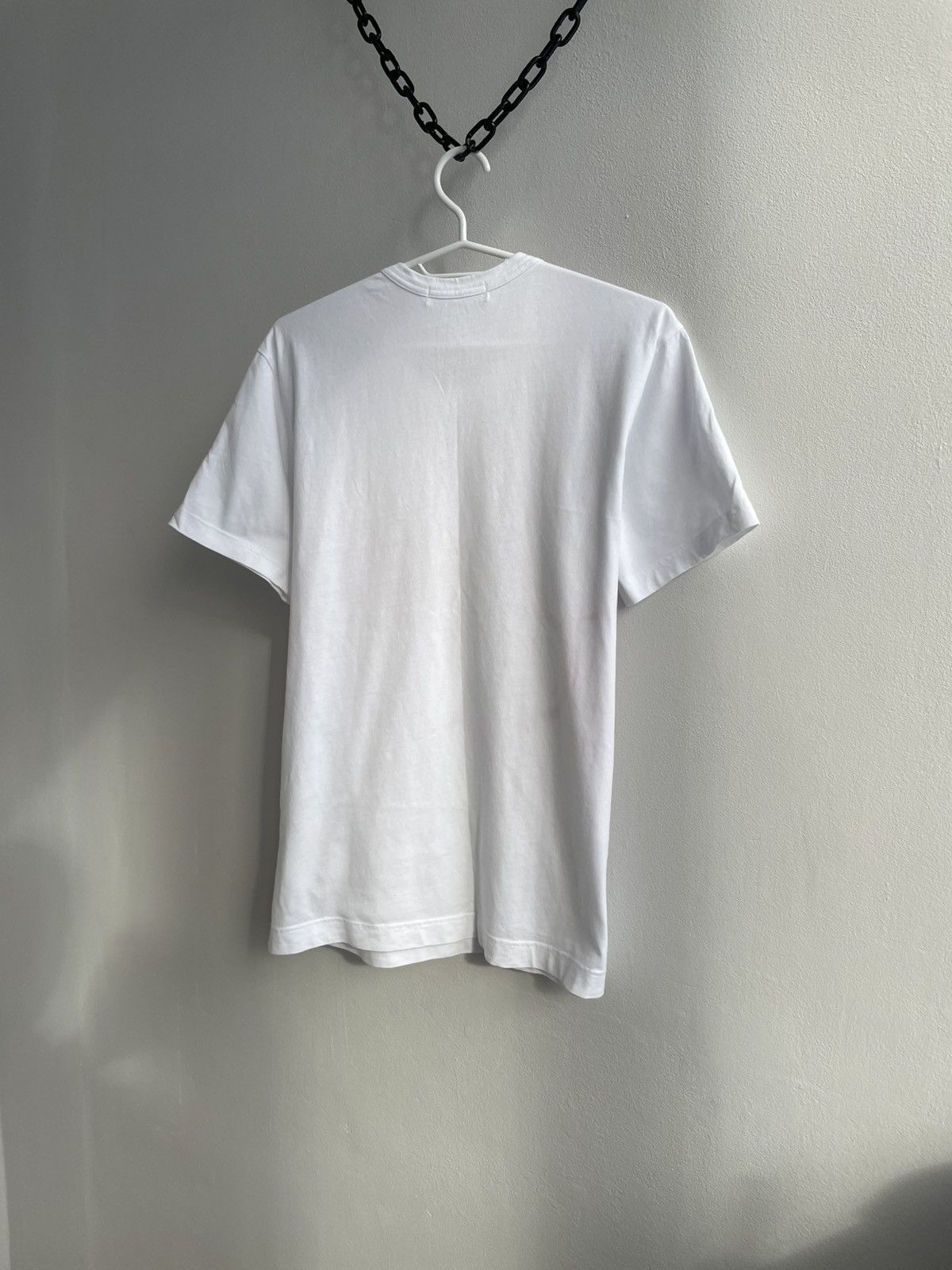 Comme des Garcons SHIRT RARE Comme Des Garcons SHIRT Big Logo T-Shirt Tee White Size US M / EU 48-50 / 2 - 12 Thumbnail