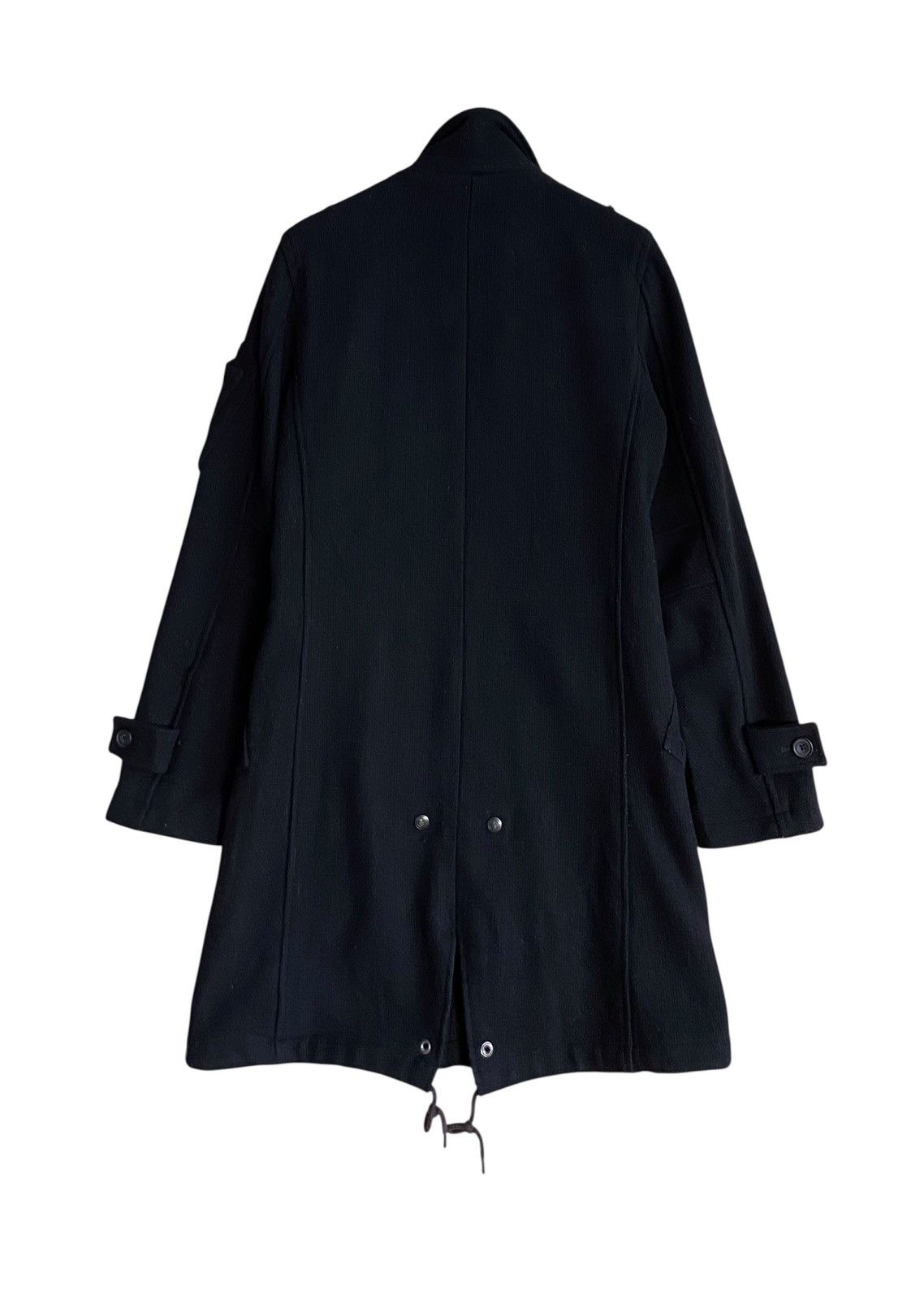 Tornado Mart Rare Vintage Tornado Mart Military Inspired Wool Coat 2000s Size US M / EU 48-50 / 2 - 2 Thumbnail