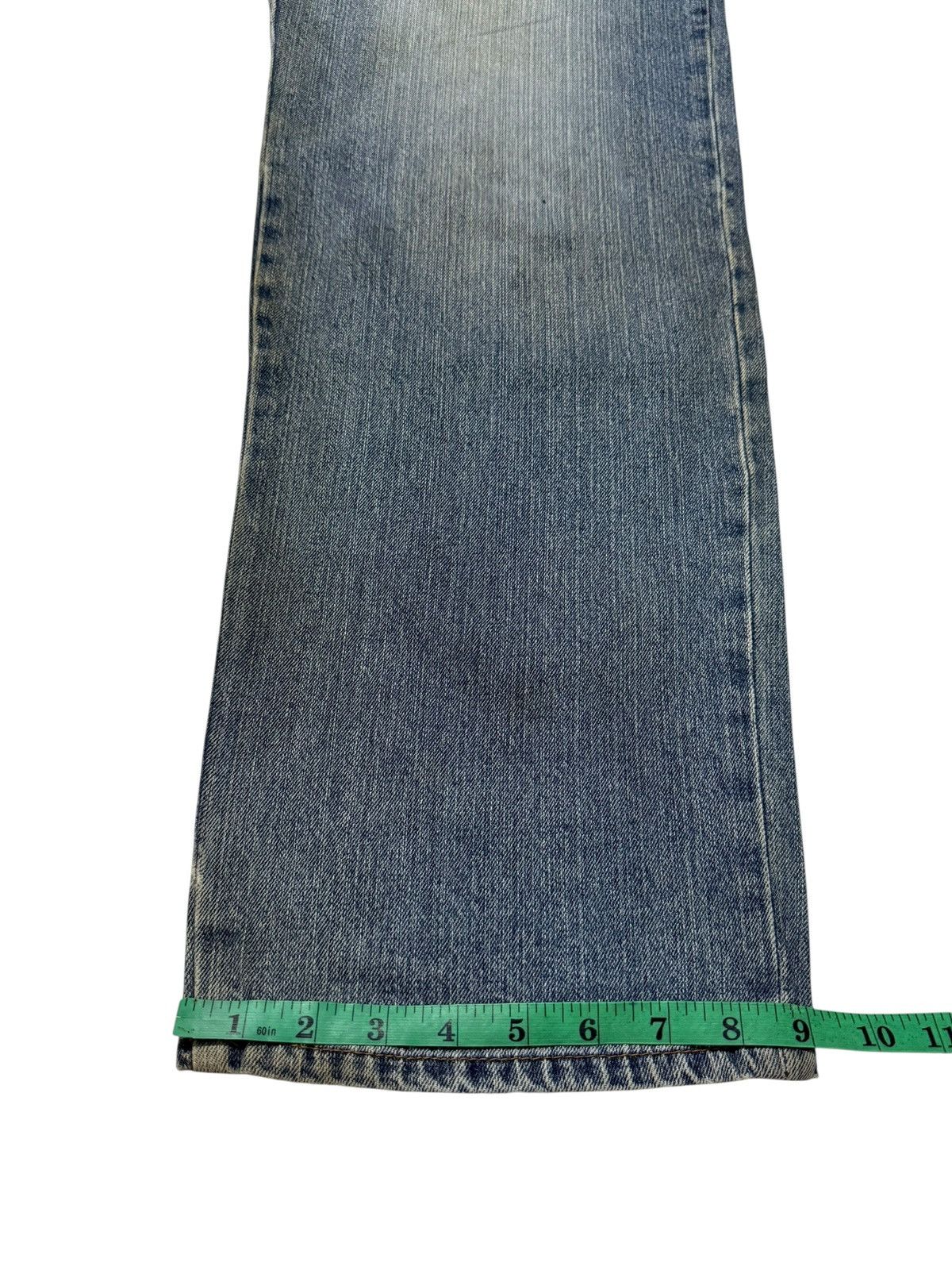 Japanese Brand Dominate Handcrafted Sukajan Embroidered Koi Fish Jeans Size US 34 / EU 50 - 14 Thumbnail