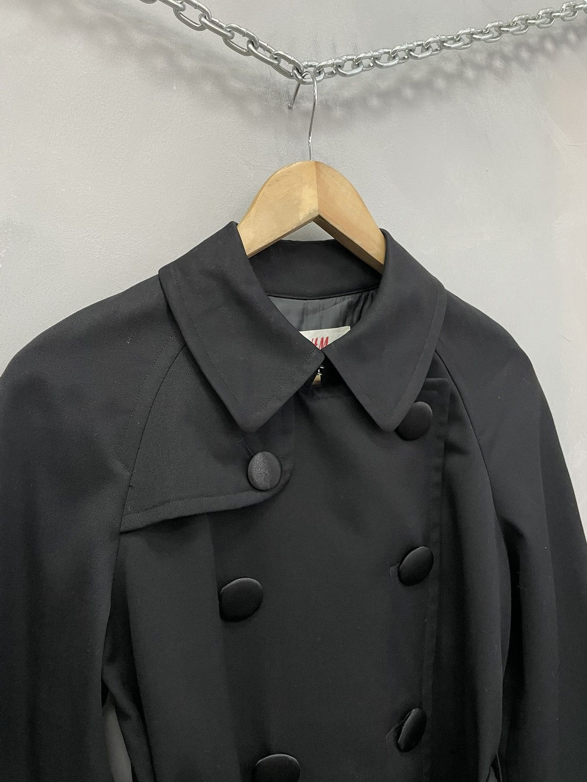 H&M H&M x comme dea garçons japanese double breasted trench Size S / US 4 / IT 40 - 3 Thumbnail