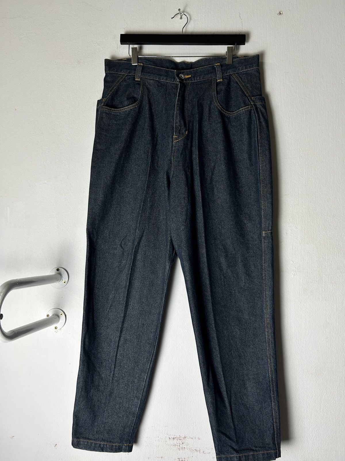 Japanese Brand Kojima Denim Rehocer Big Pocket Jeans Japan Ste Size US 34 / EU 50 - 5 Thumbnail