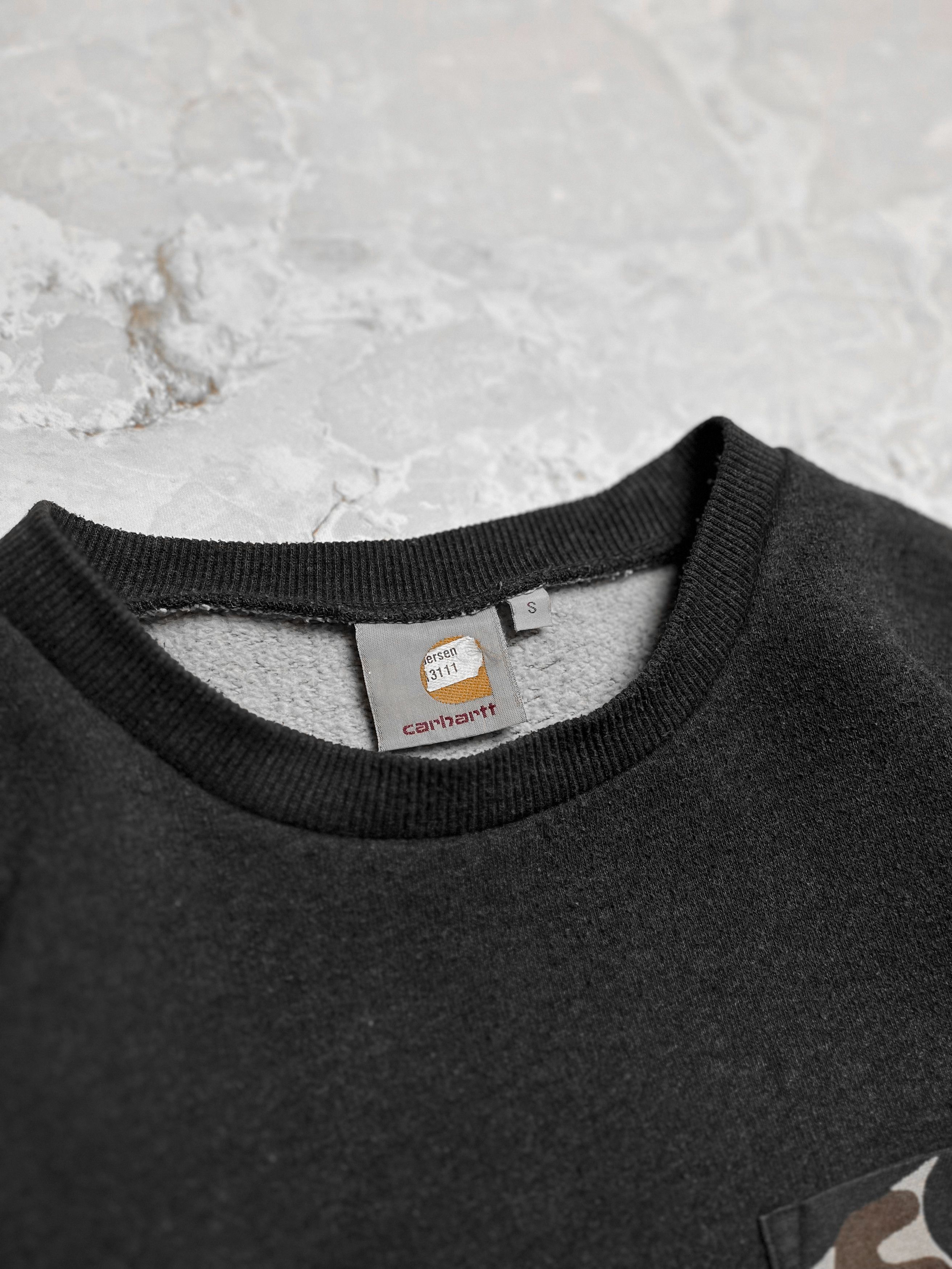 Carhartt Dark gray Carhartt sweater with pocket size S Size US S / EU 44-46 / 1 - 5 Thumbnail