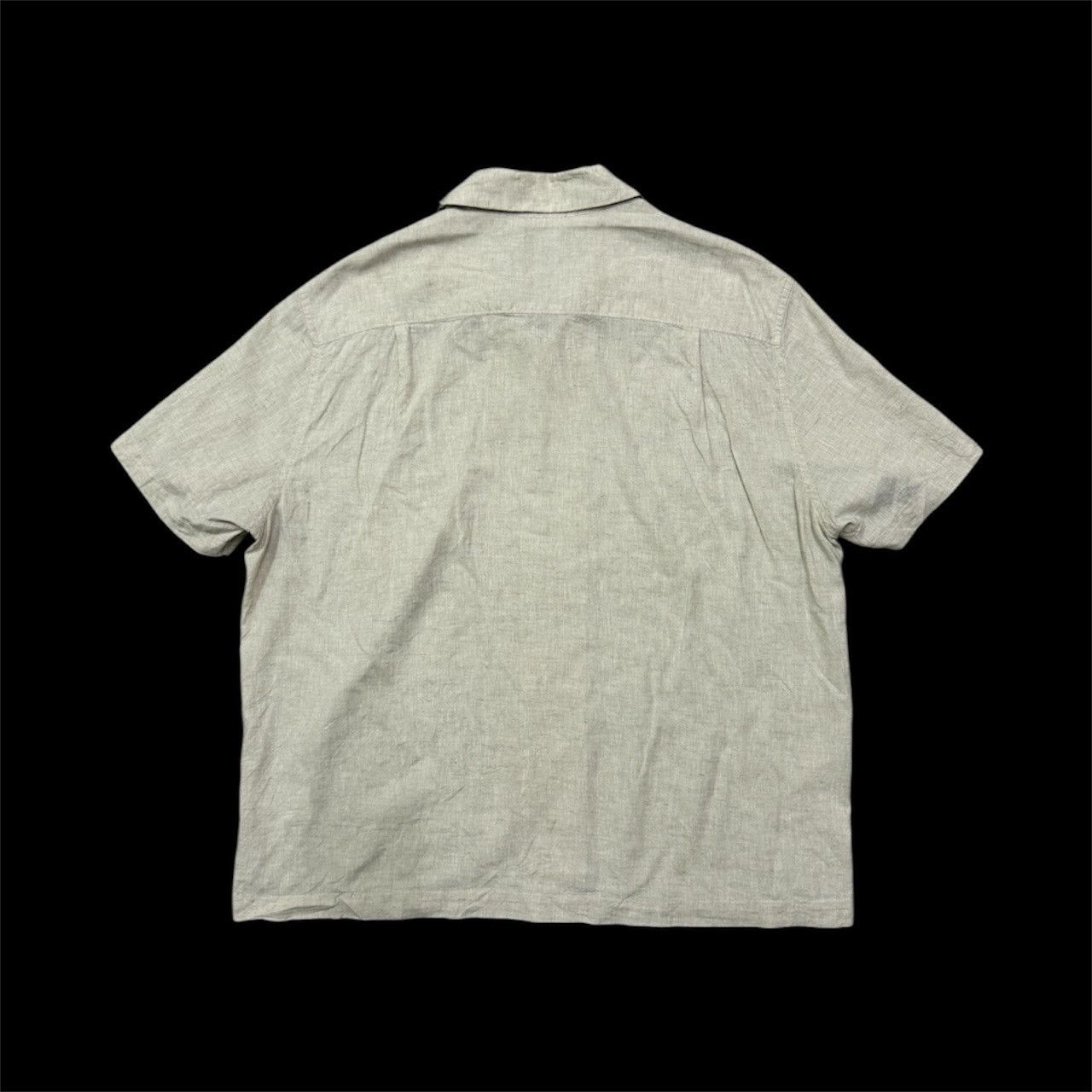 H&M H&M Open Colar Button Up Linen Shirt Size US L / EU 52-54 / 3 - 2 Thumbnail