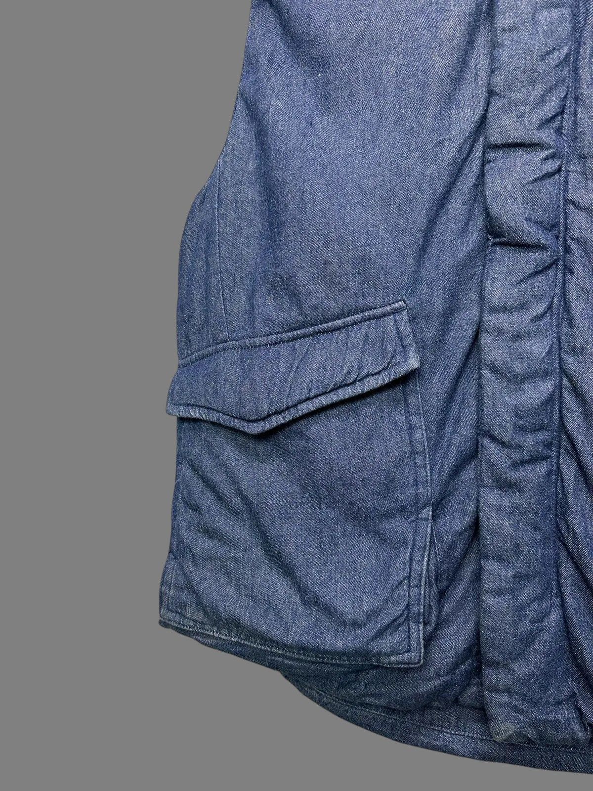 GOA Flash Report Blue Puffer Vest Casual Urban Winter Style Size US S / EU 44-46 / 1 - 4 Thumbnail