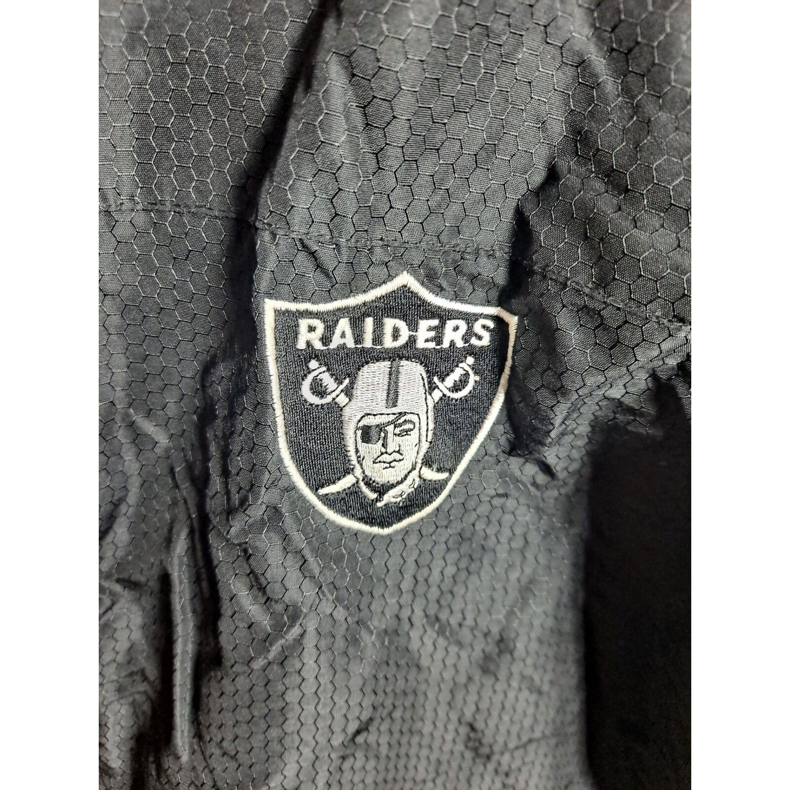 Majestic Majestic Raiders NFL Jacket Full Zip Hooded Padded Coat Blac Size US M / EU 48-50 / 2 - 8 Thumbnail