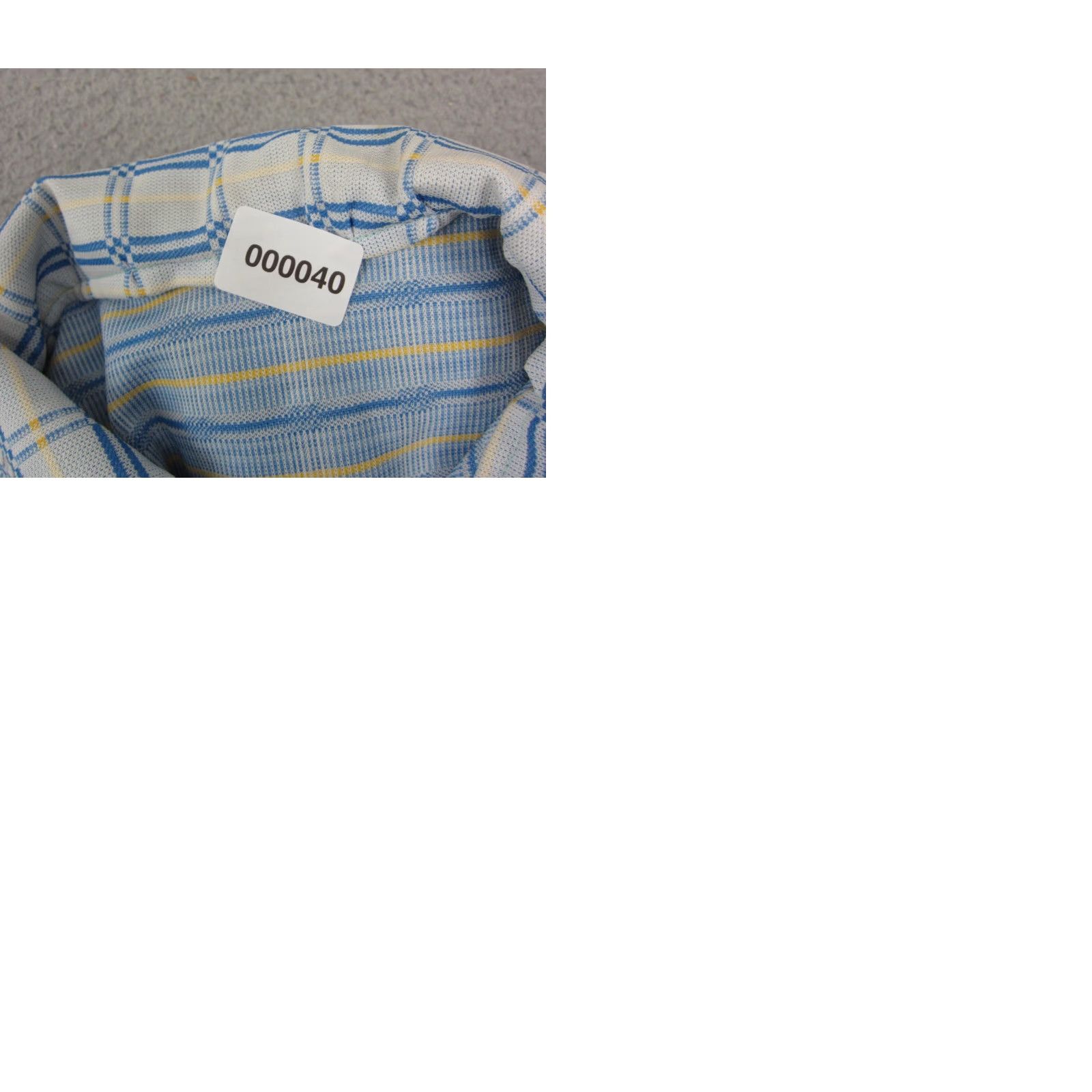 Vintage VINTAGE True Disco Shirt Womens M Blue Windowpane Button Up 60s 70s Classic Casual Shirts Womens Medium Blue Windowpane Button-Up Diso Shirt Size M / US 6-8 / IT 42-44 - 9 Thumbnail