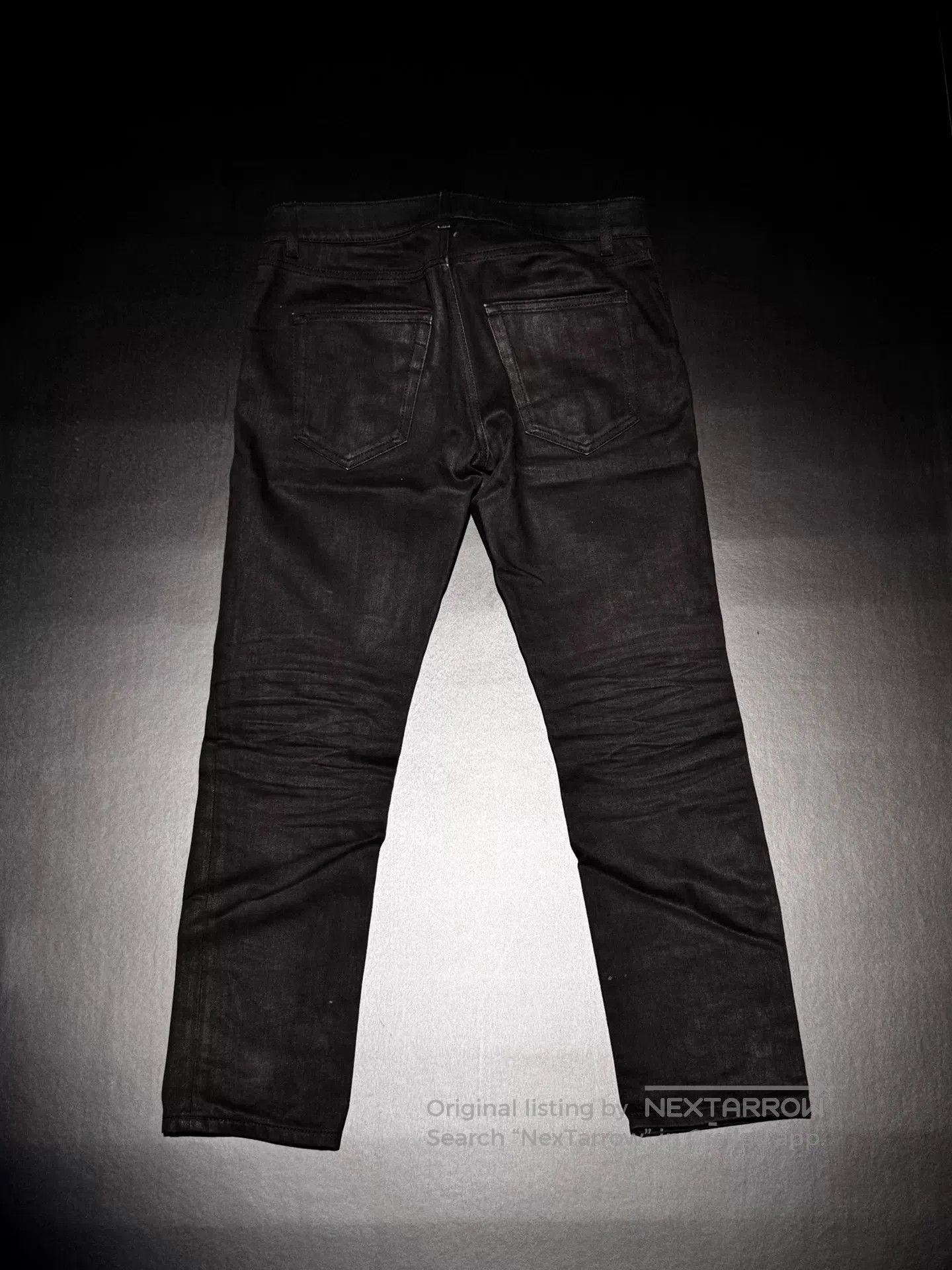 Saint Laurent Paris Saint Laurent D02 Slim Black Denim. Size US 29 - 5 Thumbnail