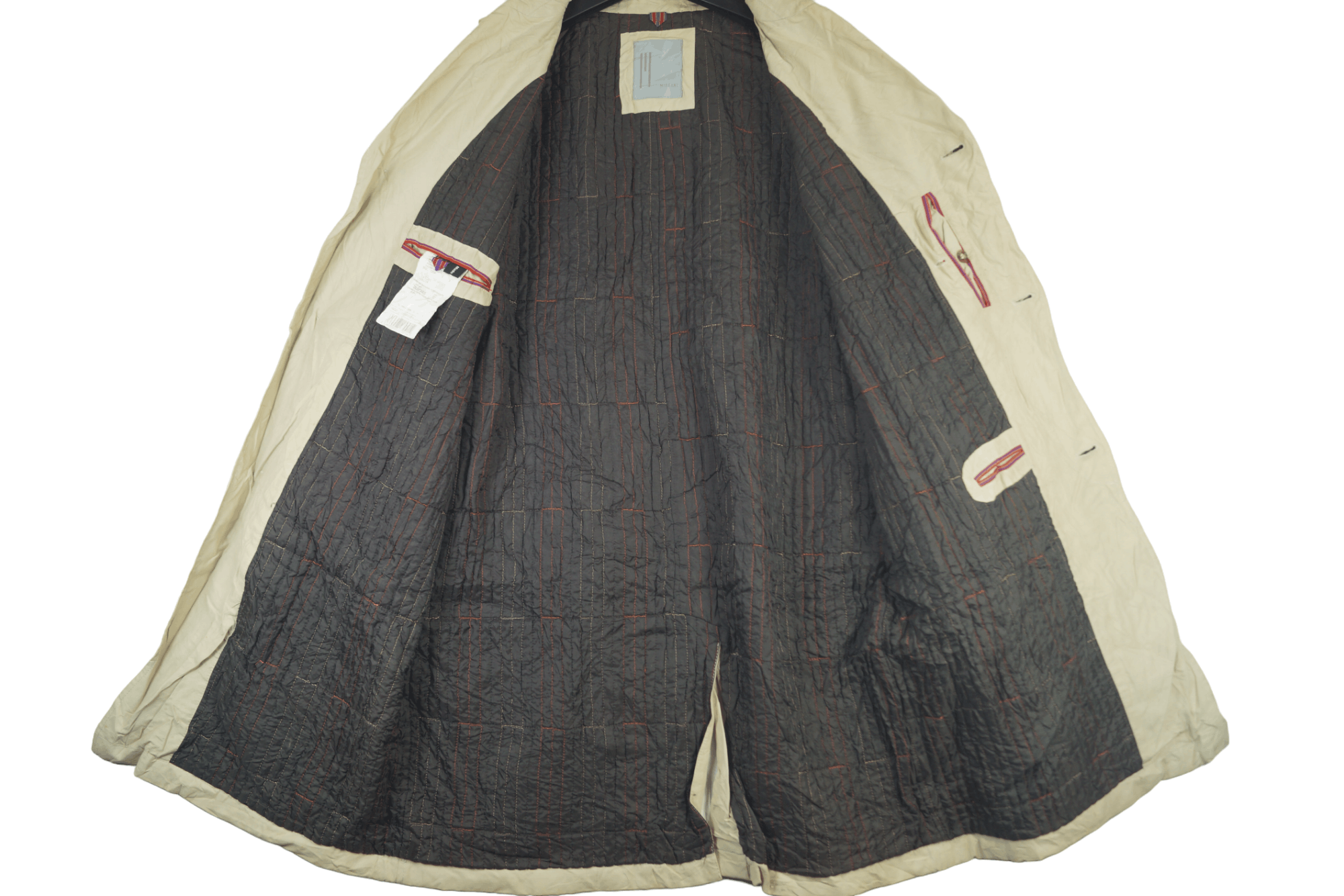 Missoni × Vintage Rare Missoni Long Jacket Bottonup Italian Design Size US XXL / EU 58 / 5 - 5 Thumbnail