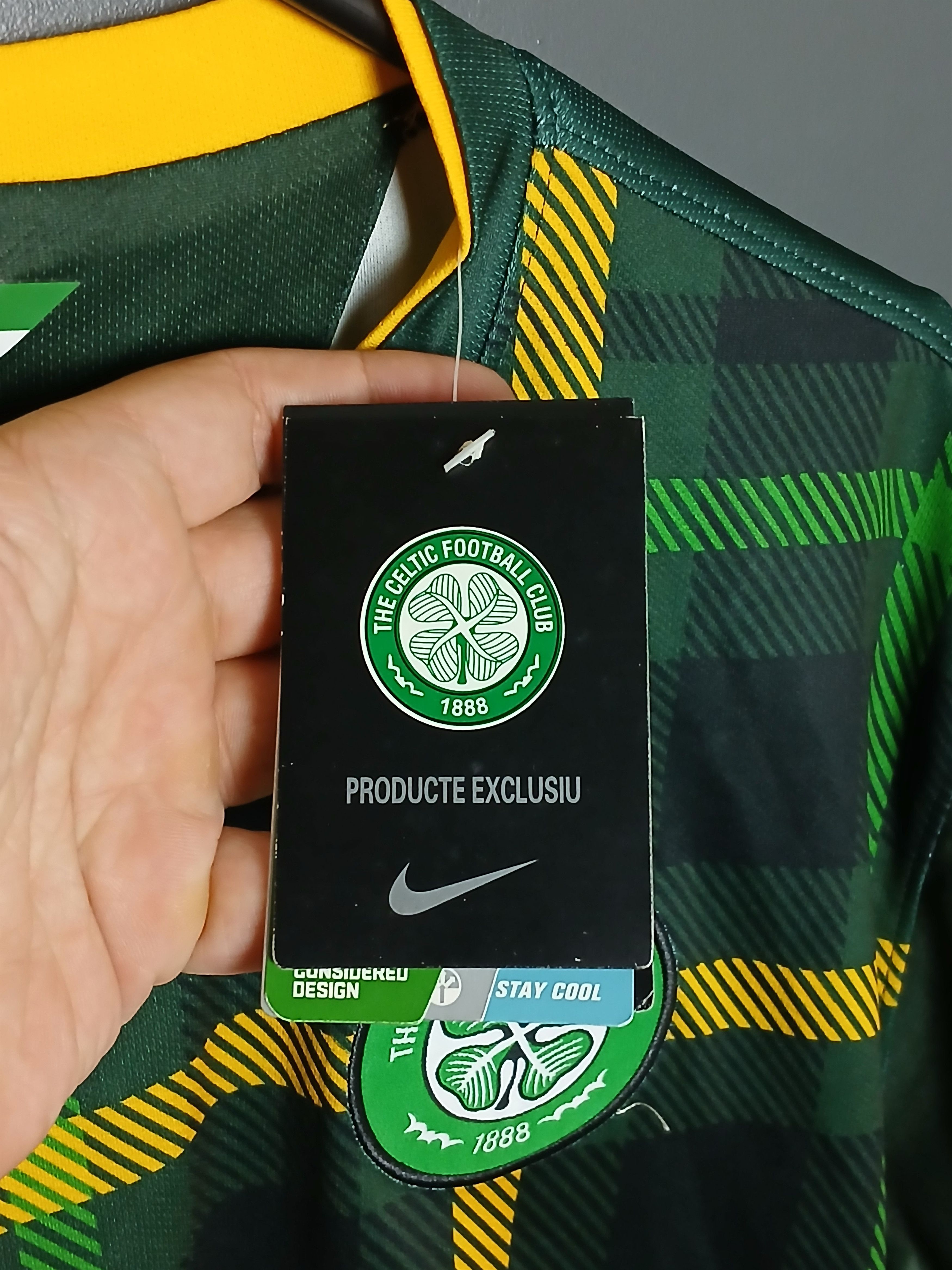 Nike Celtic 14/15 Away Football Jersey T-Shirt Size US XXL / EU 58 / 5 - 13 Thumbnail