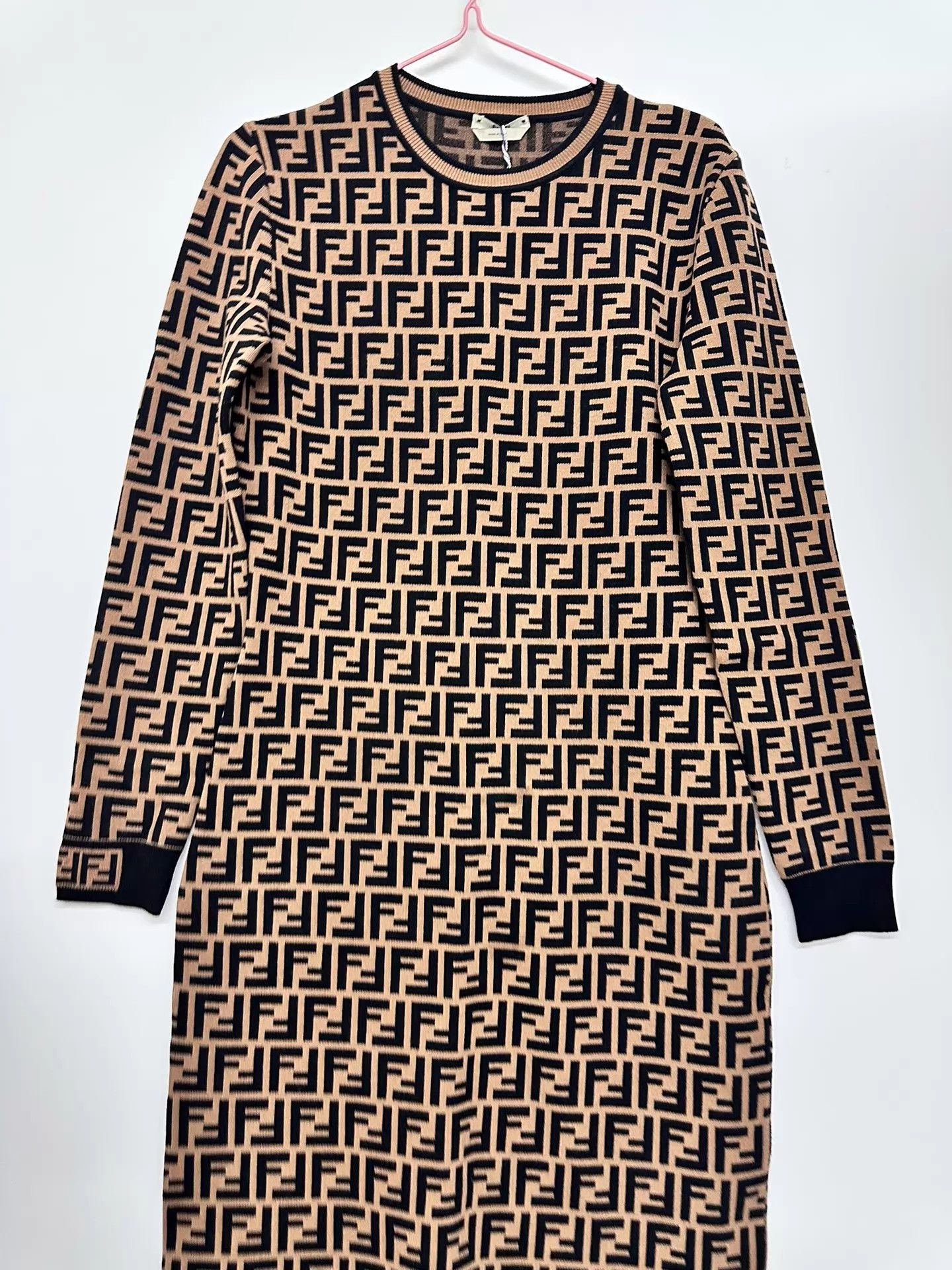 Fendi Fendi Women's All Over Print Dress 42 Size M / US 6-8 / IT 42-44 - 8 Thumbnail