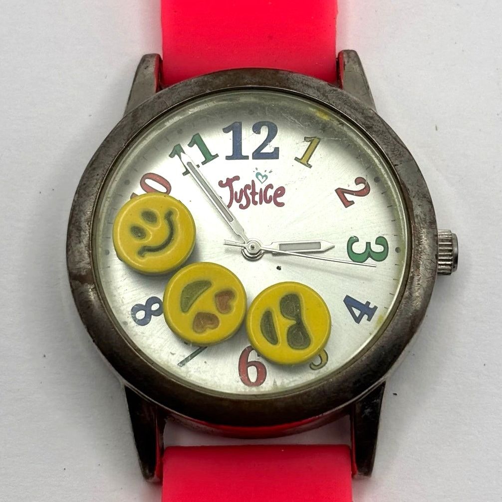 Other Pink Smile Justice Watch Size ONE SIZE - 3 Thumbnail