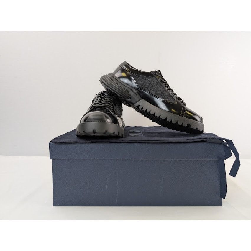 Dior o1rshd1 Combat Derby Low Top Sneaker in Black Size US 9 / EU 42 - 20 Thumbnail