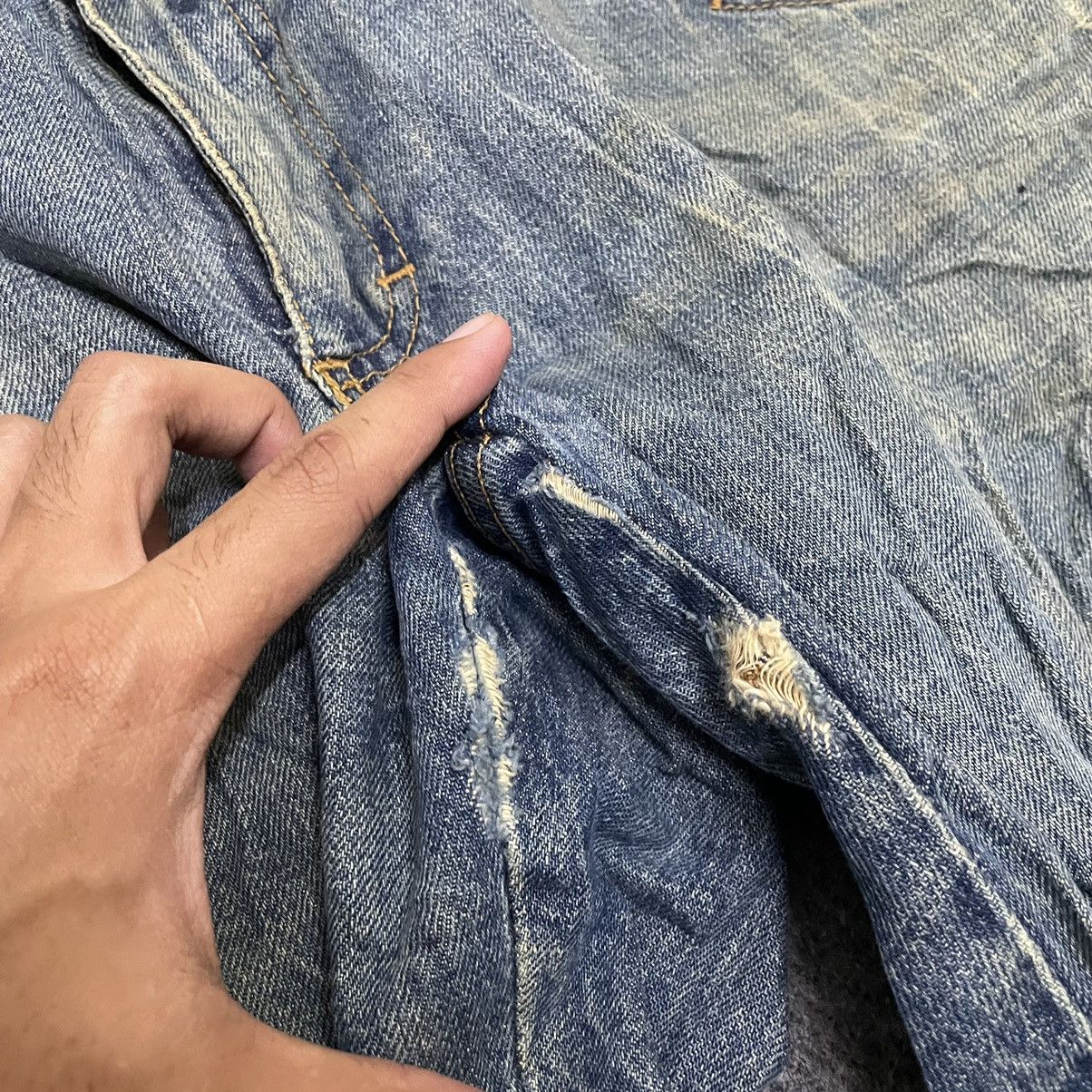 Dolce & Gabbana D&G Distressed Denim Grunge Style Size US 36 / EU 52 - 4 Thumbnail