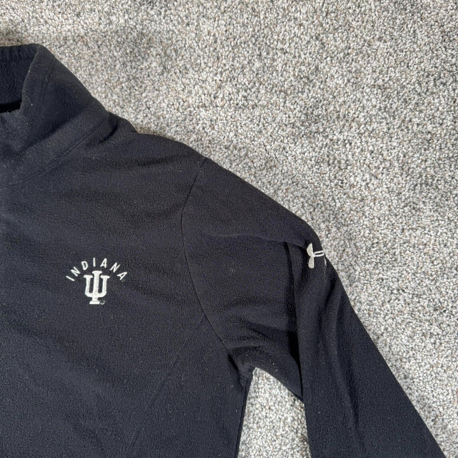 Under Armour Indiana Hoosiers Under Armour Fleece Jacket Womens Small Size S / US 4 / IT 40 - 7 Thumbnail