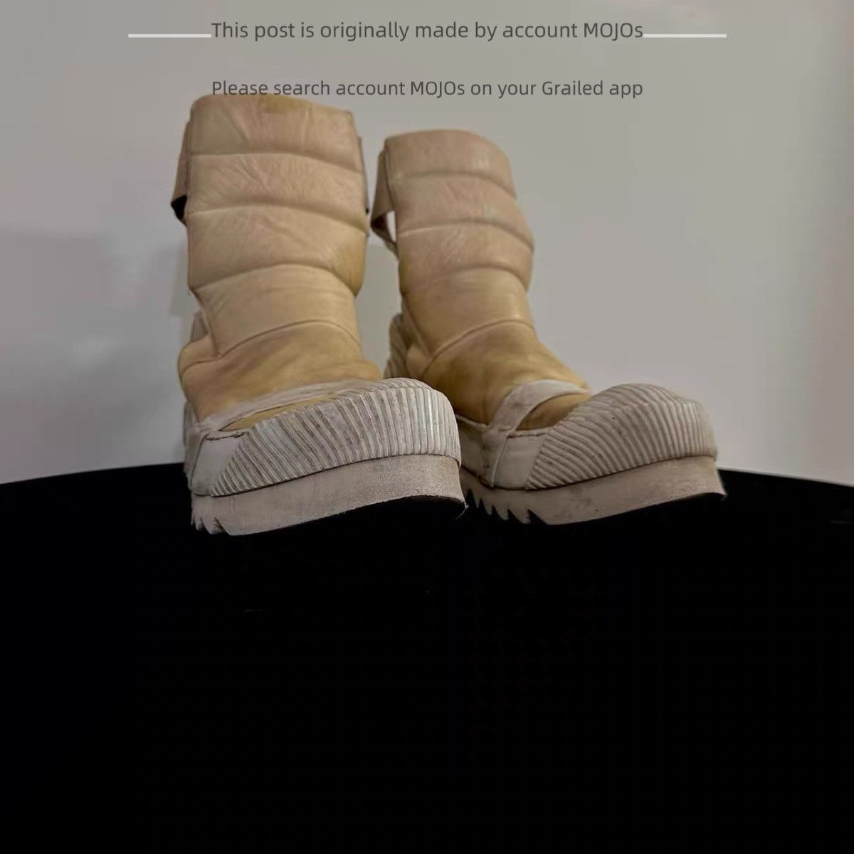 Boris Bidjan Saberi Sz 42 Boris Bidjan Saberi Fading Leather Boots m.ojos Size US 9 / EU 42 - 5 Thumbnail