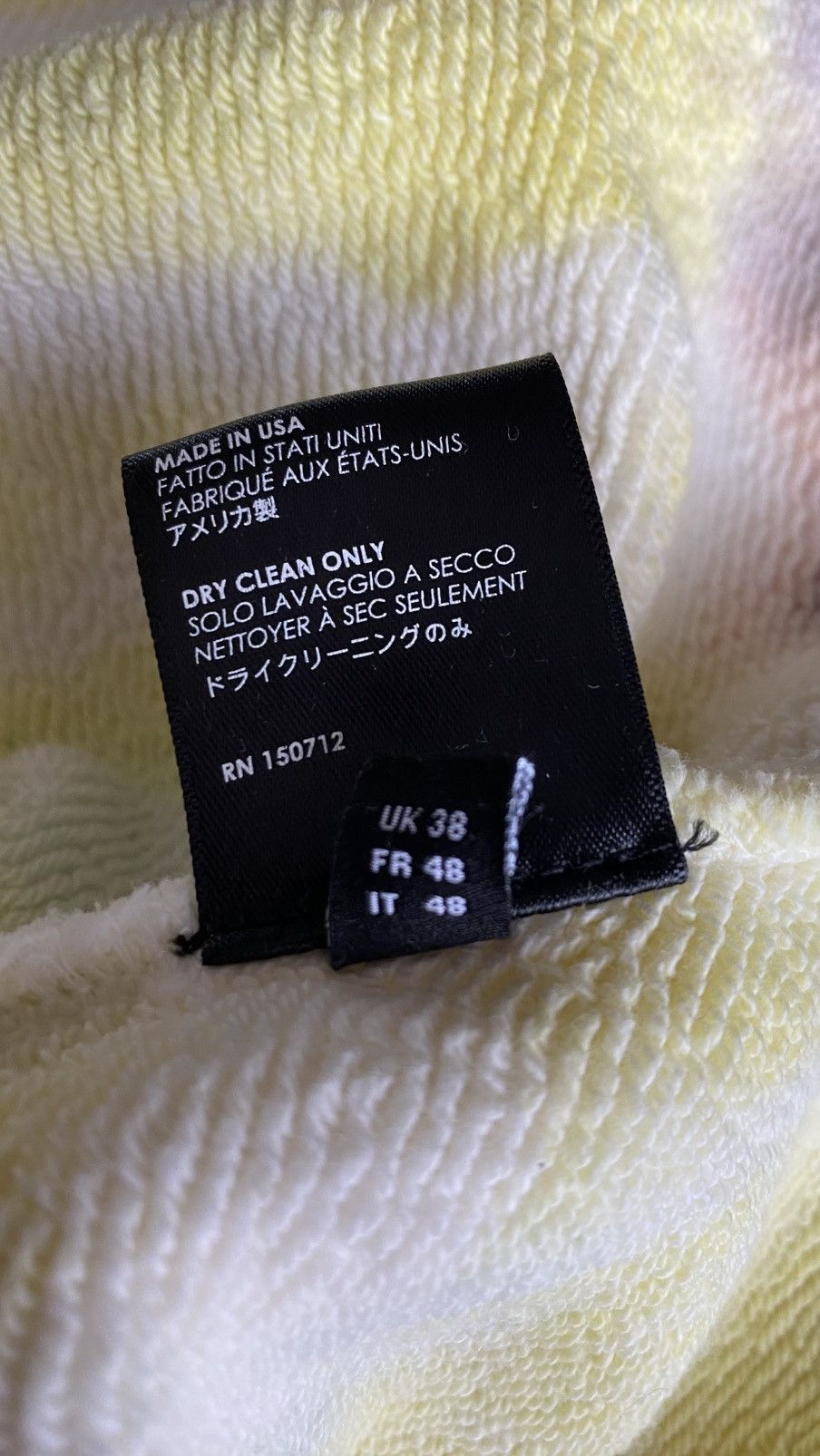 Amiri Amiri Tie-dye Crewneck Sweater Size Medium Size US M / EU 48-50 / 2 - 7 Thumbnail