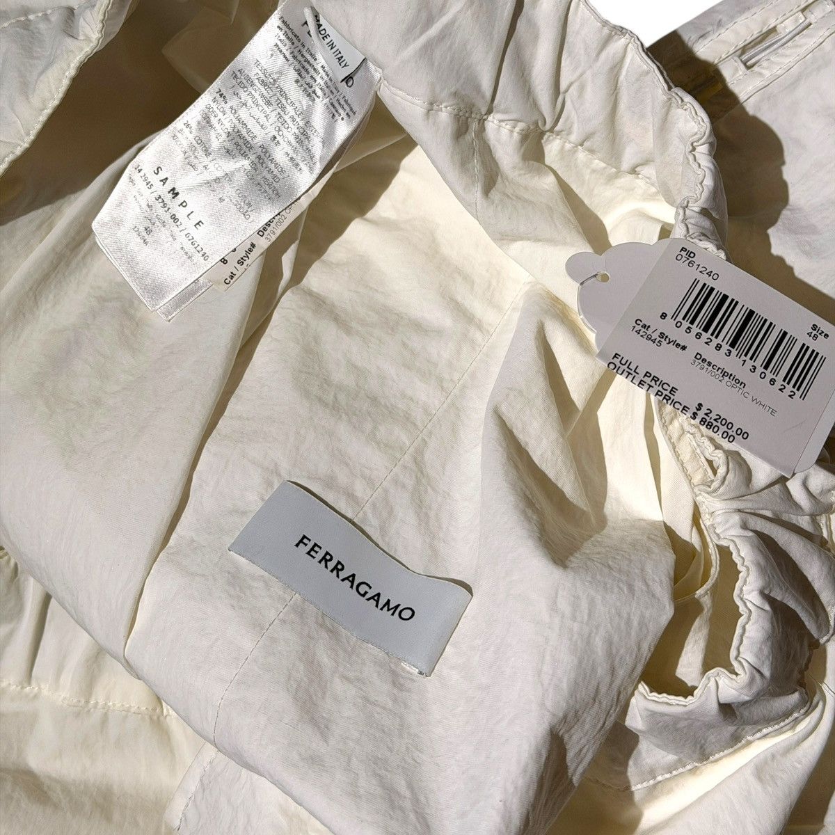 Salvatore Ferragamo Parachute zip off leg pant Size US 32 / EU 48 - 3 Thumbnail