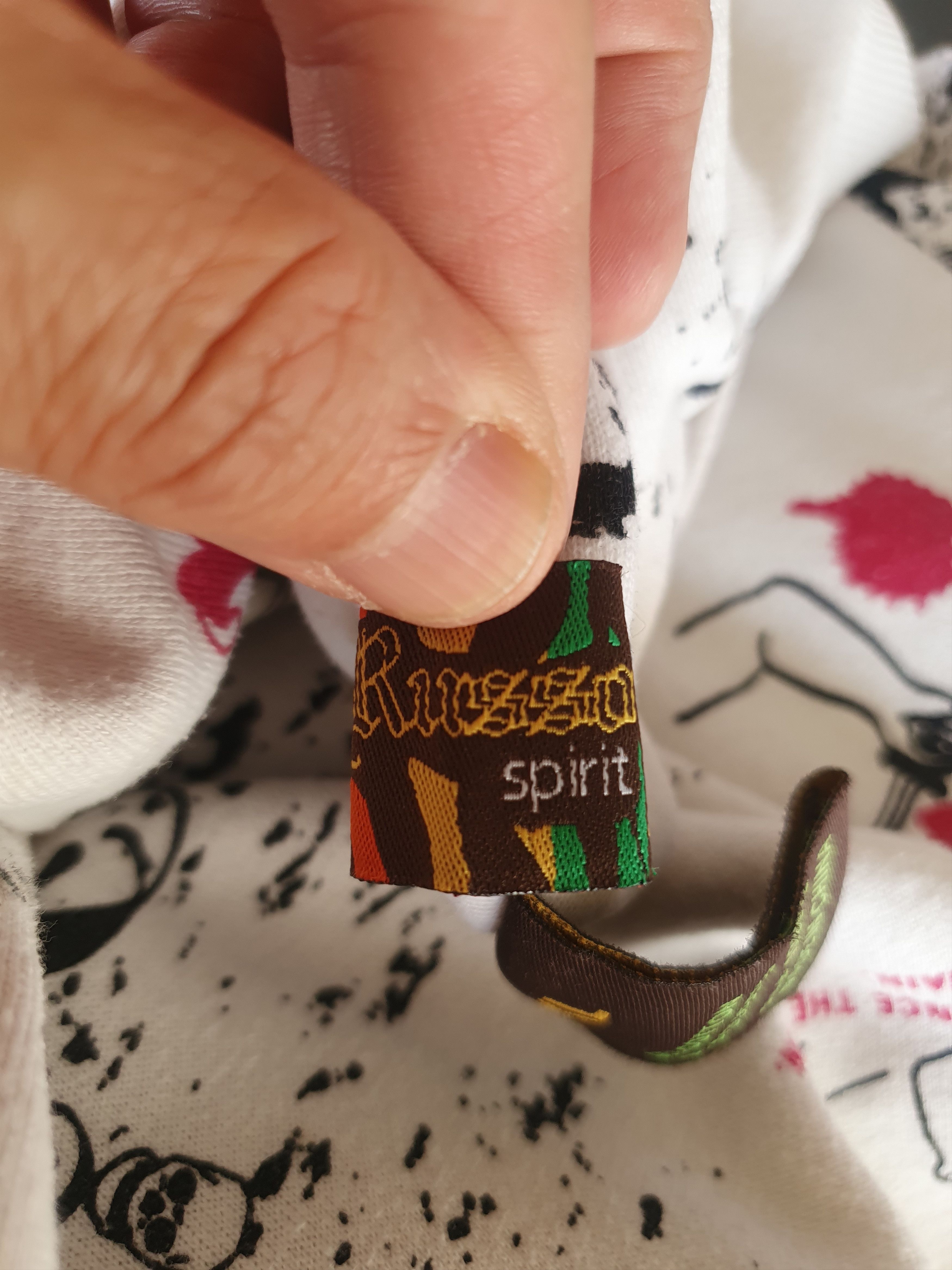 Vintage Russo Spirit Reversible Hoodie Vintage Y2K SWAG sz 3XL Size US XXL / EU 58 / 5 - 5 Thumbnail