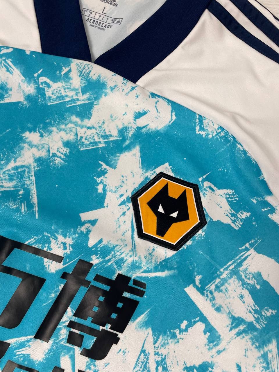 Adidas Adidas Wolverhampton Wolves 2020 2021 Away Shirt Jersey Size US L / EU 52-54 / 3 - 6 Thumbnail