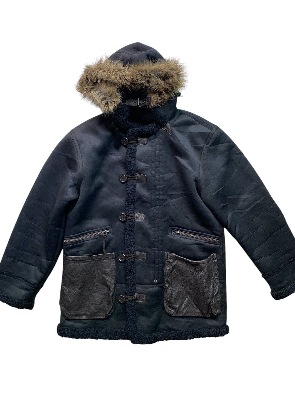 If Six Was Nine × Japanese Brand GUMU INTL US Air Force JKT Type B-7 Flight Jacket HOODIE Size US M / EU 48-50 / 2 - 6 Thumbnail
