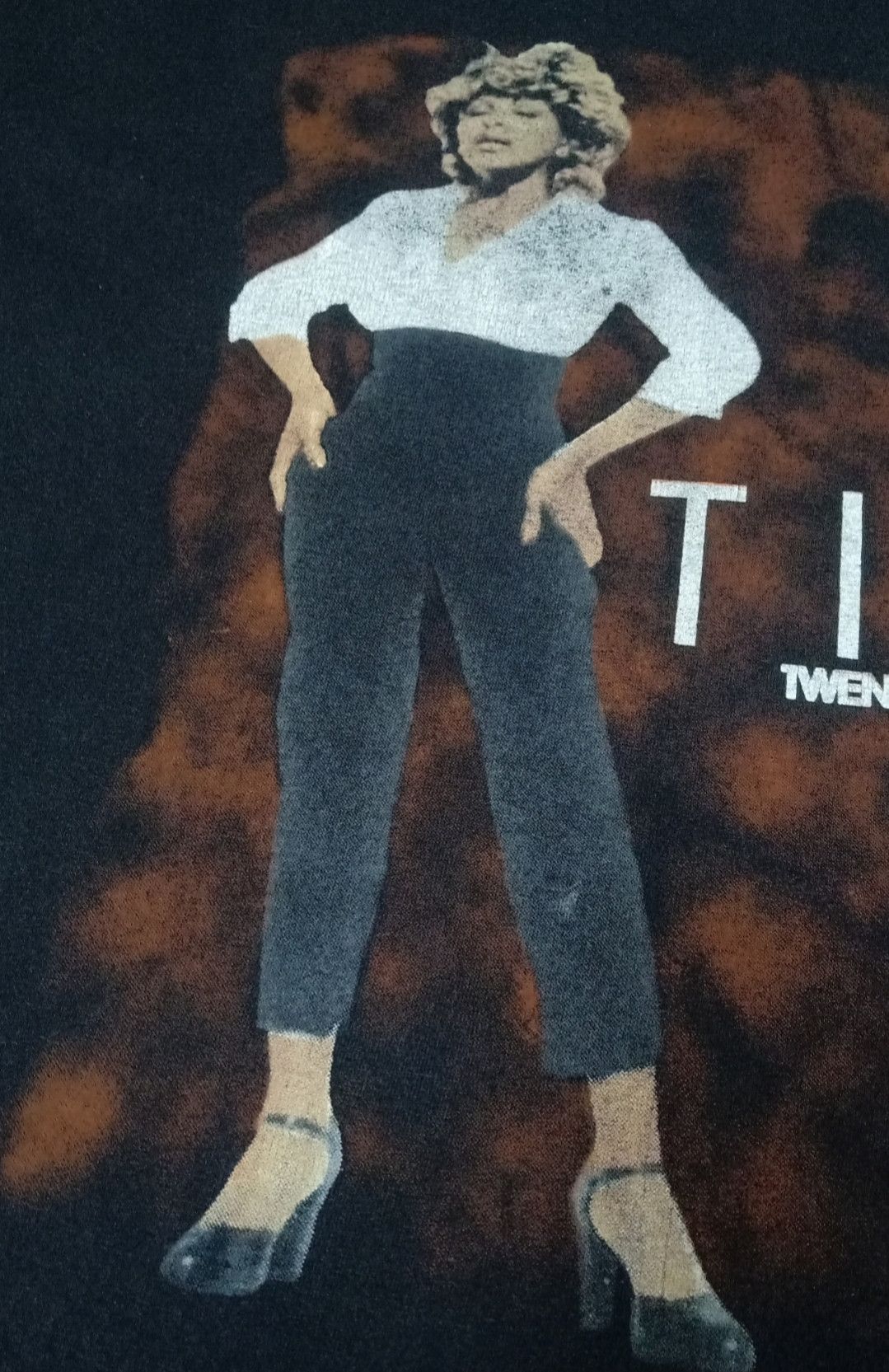 Band Tees Vintage Tina Turner Twenty Four Seven Tour T-shirt Size US XL / EU 56 / 4 - 5 Thumbnail