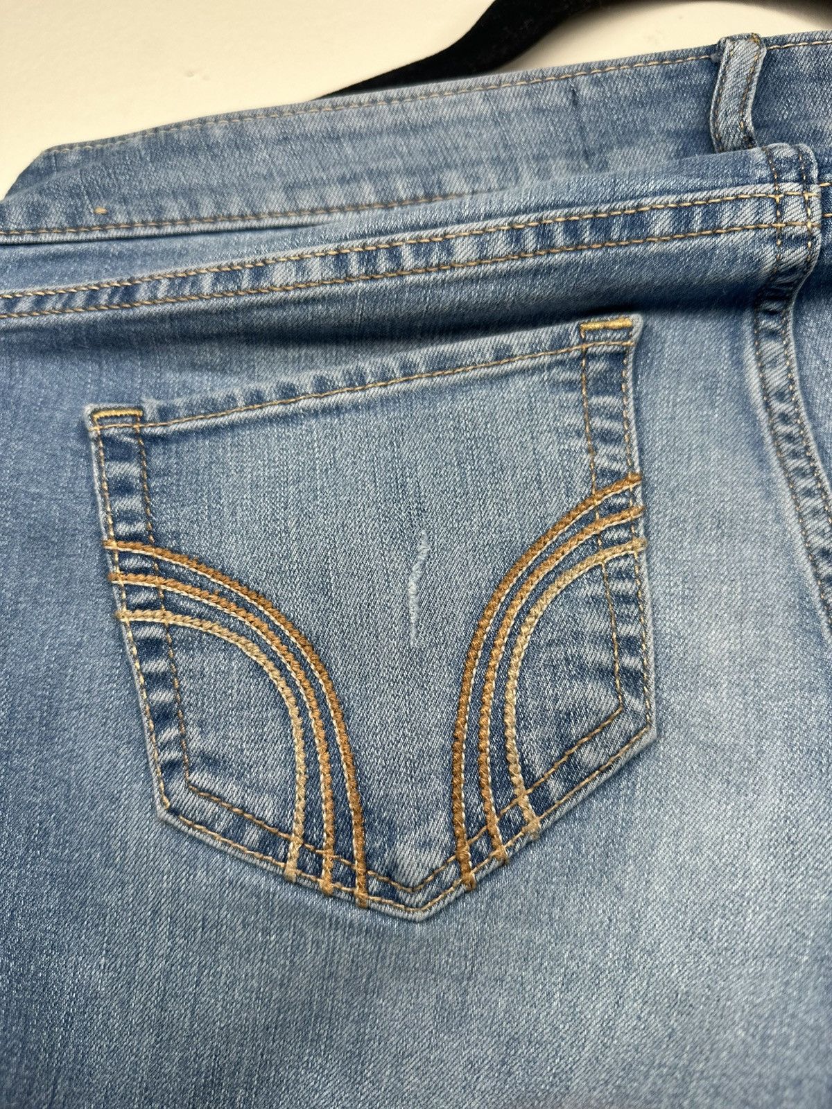 Hollister Hollister Jeans Womens 3R W26 L31 Super Skinny Distressed Size 26" / US 2 / IT 38 - 9 Thumbnail