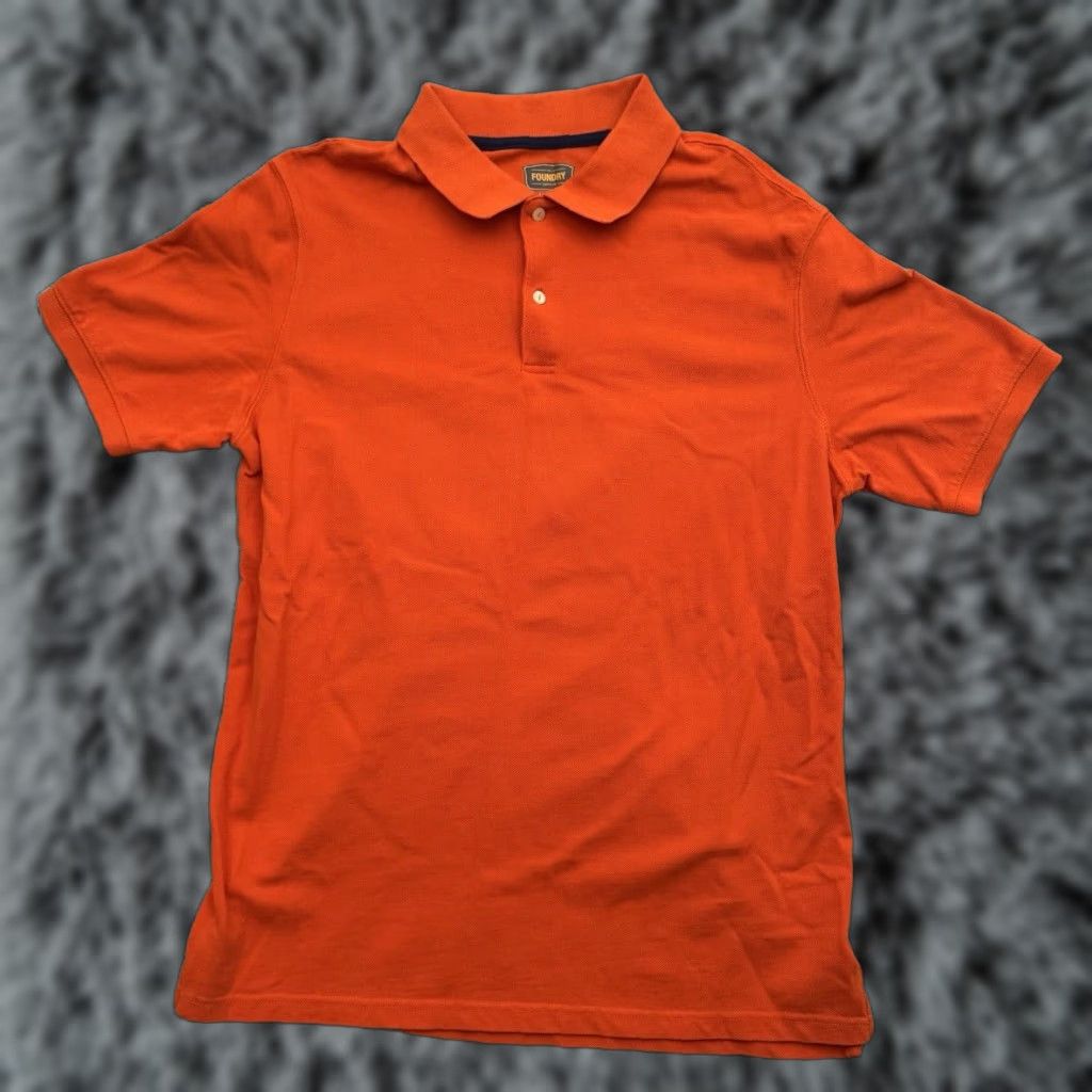 Vintage VINTAGE The Foundry Supply Co Polo Shirt Mens Large Tall Pique Knit Preppy Workwear Golf Size US L / EU 52-54 / 3 - 1 Thumbnail